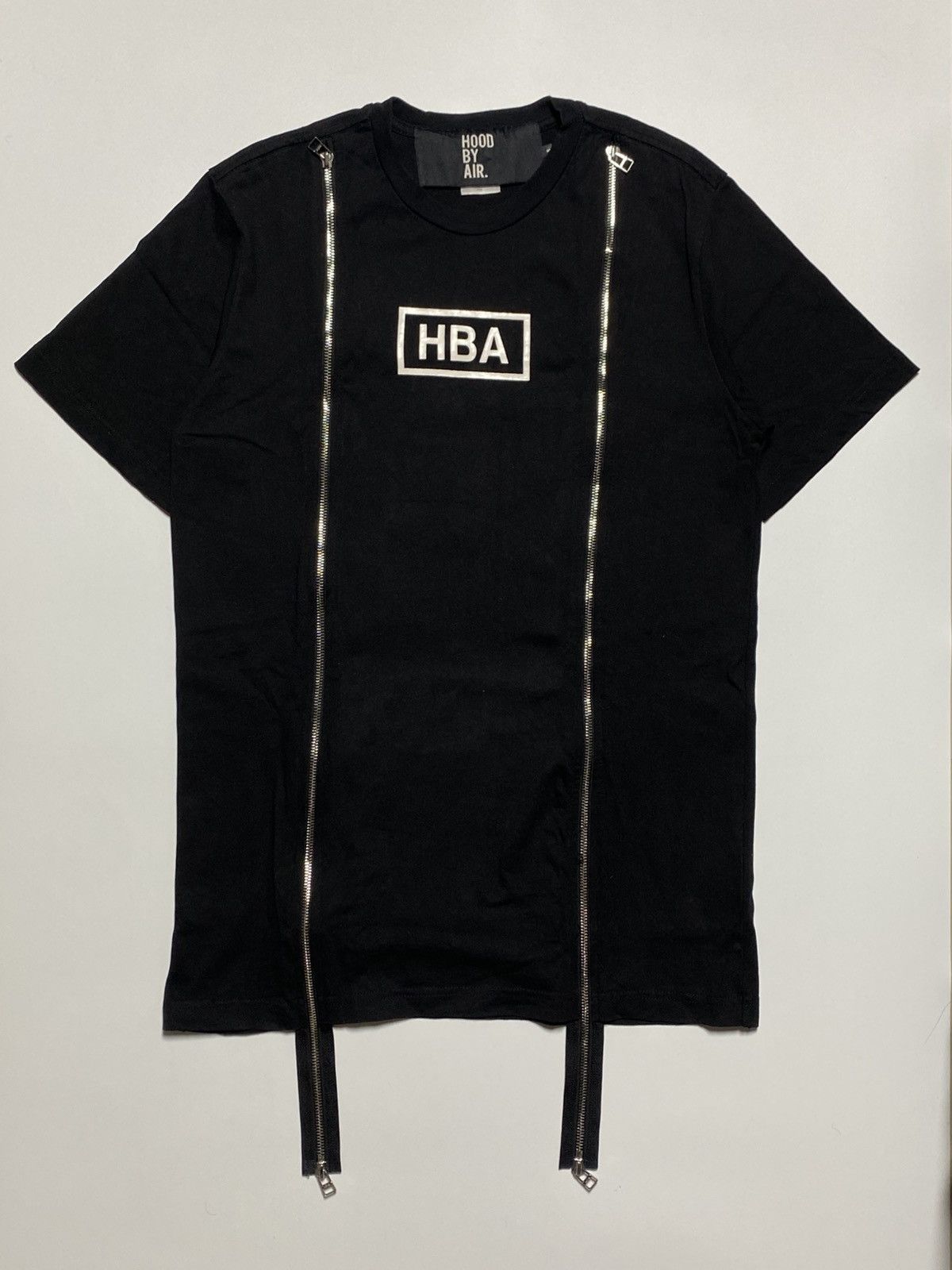 Hood By Air Double Zip Logo T-Shirt