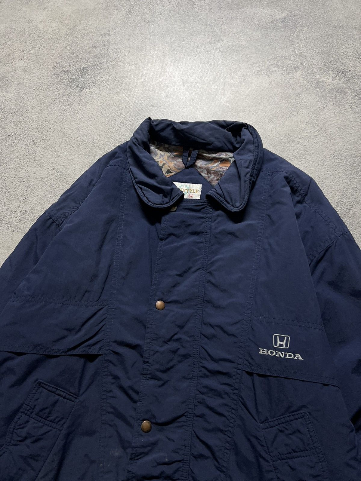 Vintage Vintage Y2k Honda 💙 Nylon Faded Racing Jacket 00’s Size US M / EU 48-50 / 2 - 5 Thumbnail