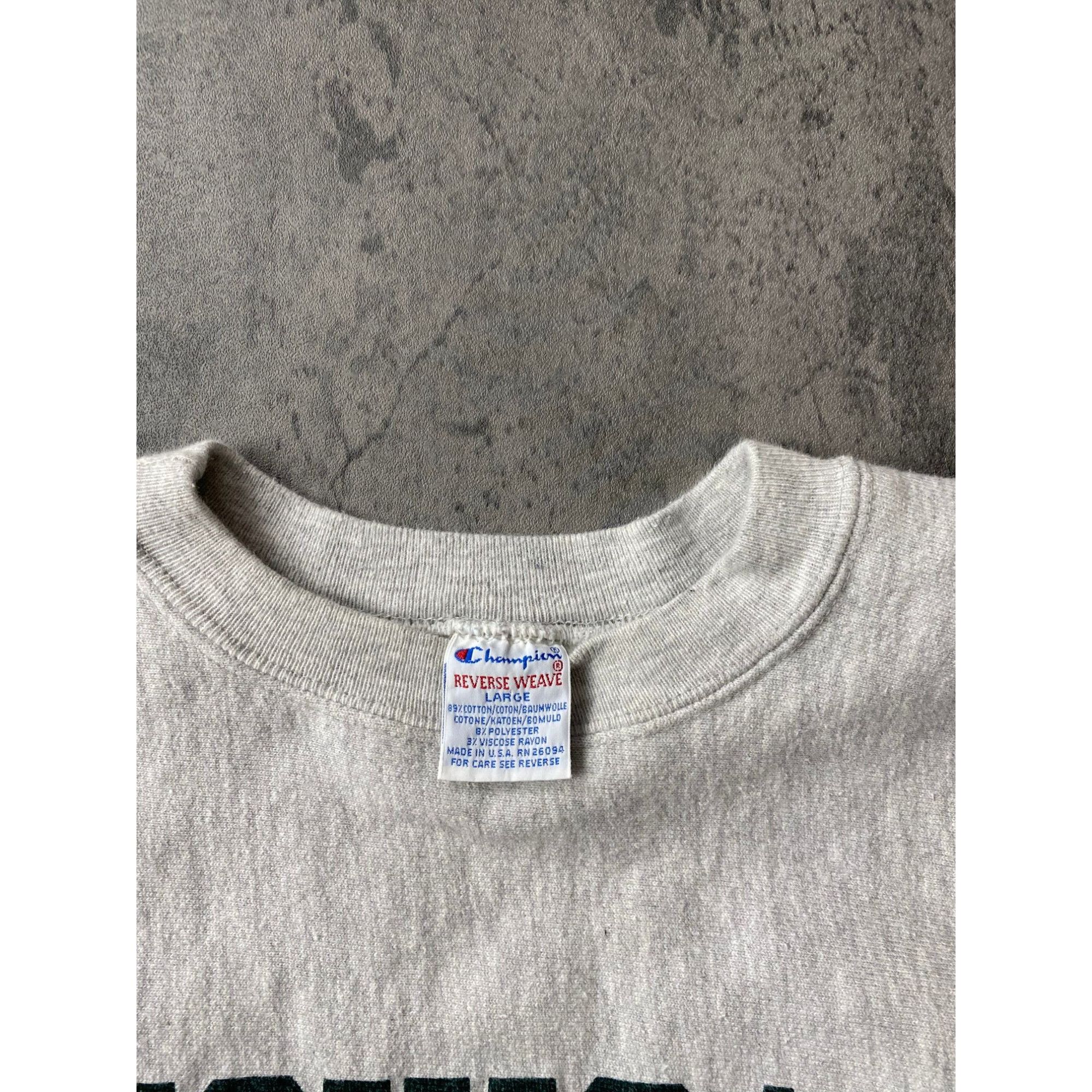Champion × Vintage 90s Champion Michigan State Spartans Reverse Weave Crewneck Size US M / EU 48-50 / 2 - 5 Thumbnail