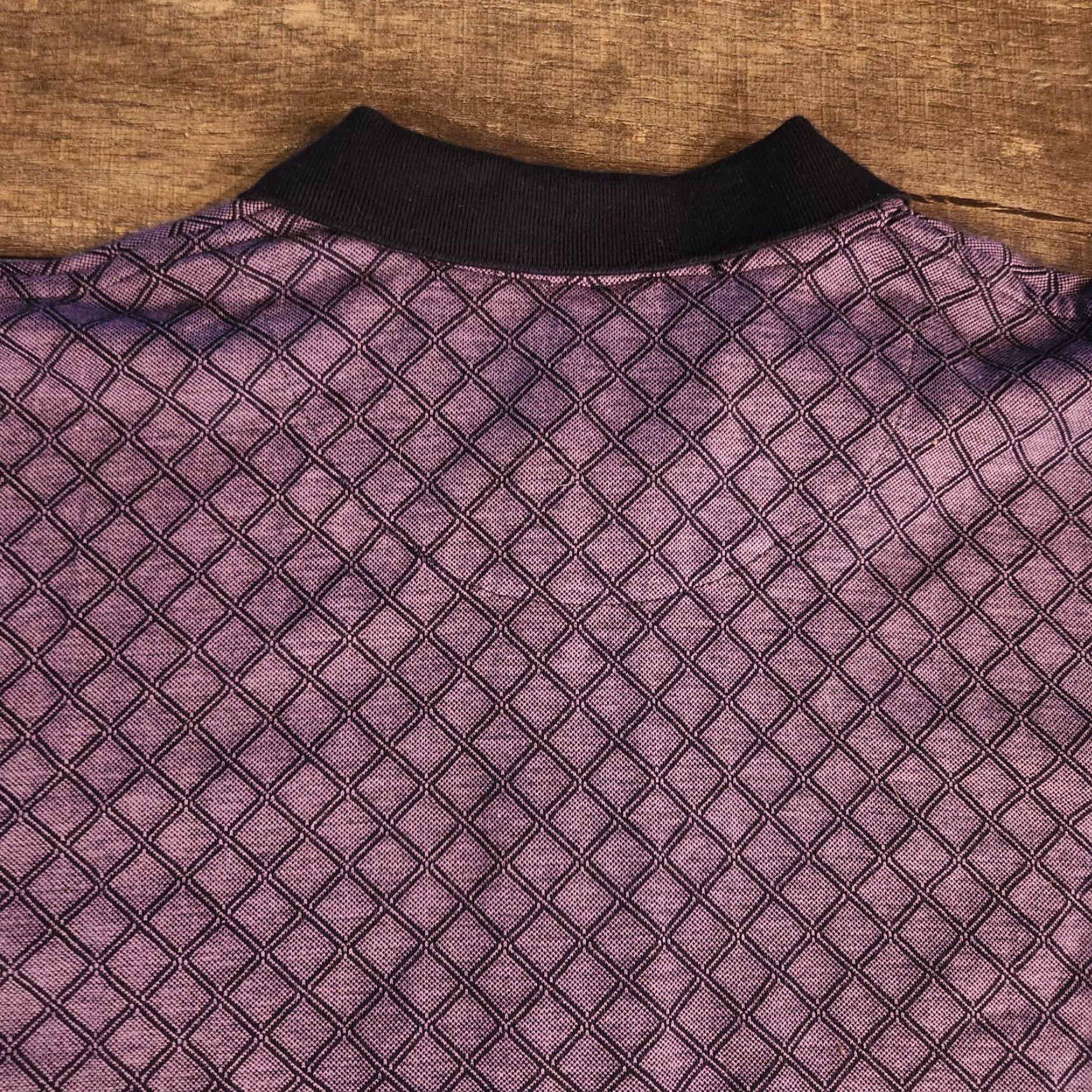 Polo Ralph Lauren Polo Ralph Lauren Polo Shirt Mens XL Purple Cotton Short Sleeve Collared Logo Classic Geometric Y2K Size US XL / EU 56 / 4 - 6 Thumbnail