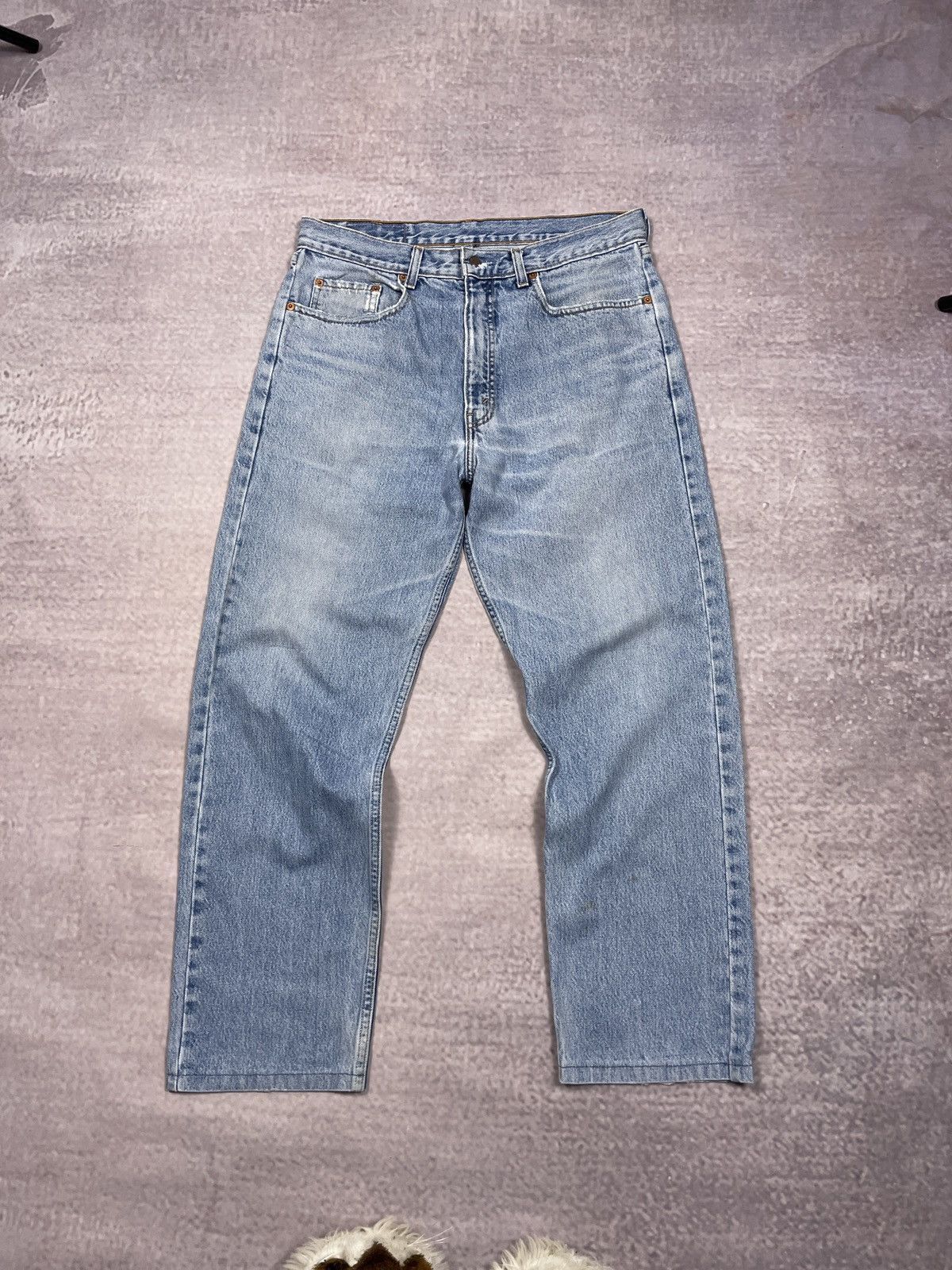 Vintage 90s Levi’s 615 Big Orange Tab Denim Jeans