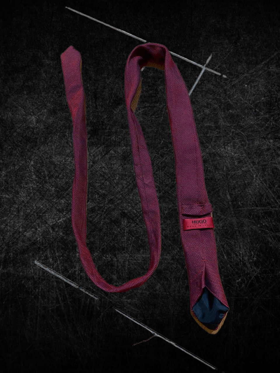 Hugo Boss BOSS Hugo Boss Tie Luxury Skinny Slim Necktie Size ONE SIZE - 1 Thumbnail