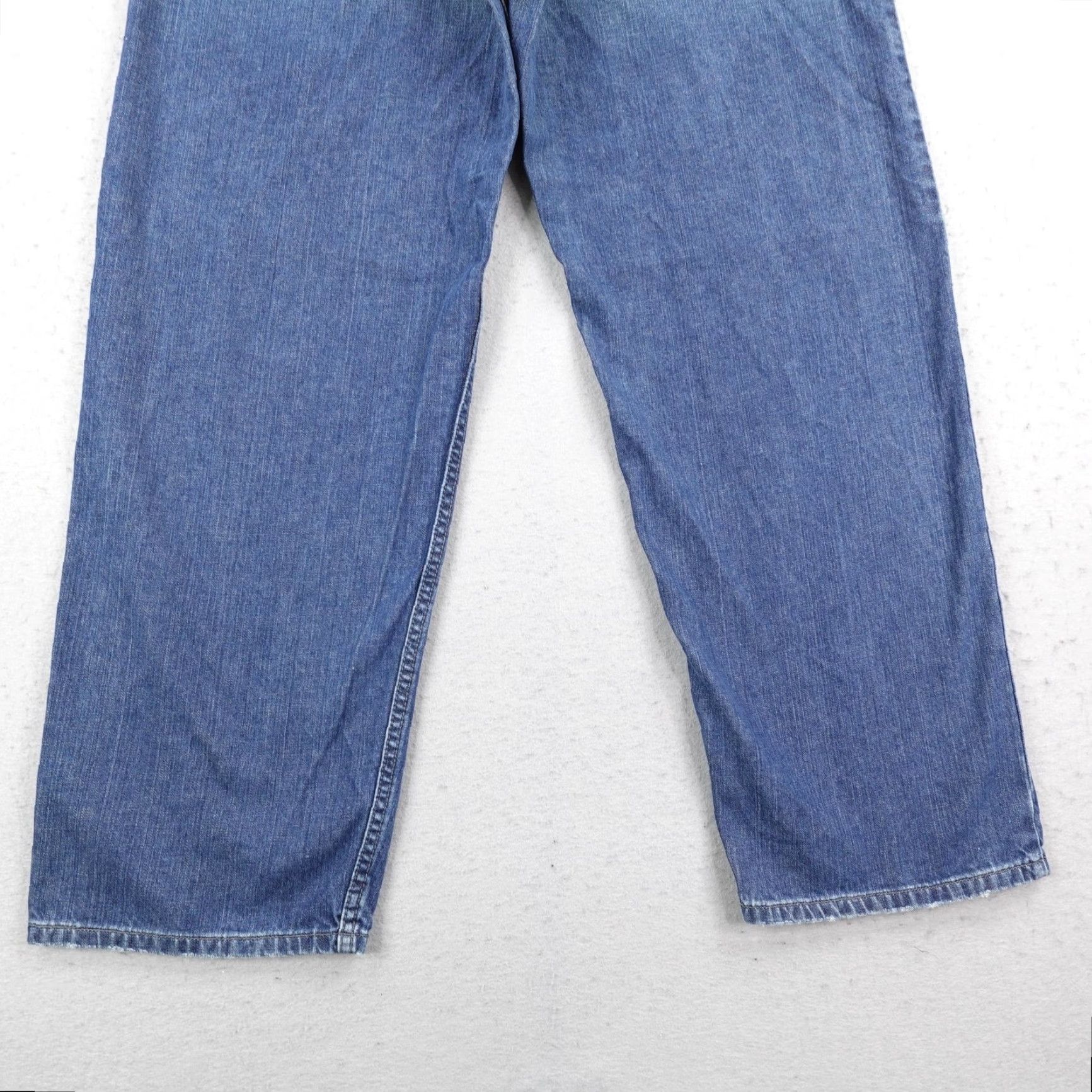 Levi's VINTAGE Levi's Jeans Mens 40x36 Blue Denim SilverTab Baggy Wide-Leg Relaxed Y2K Size US 40 / EU 56 - 6 Thumbnail