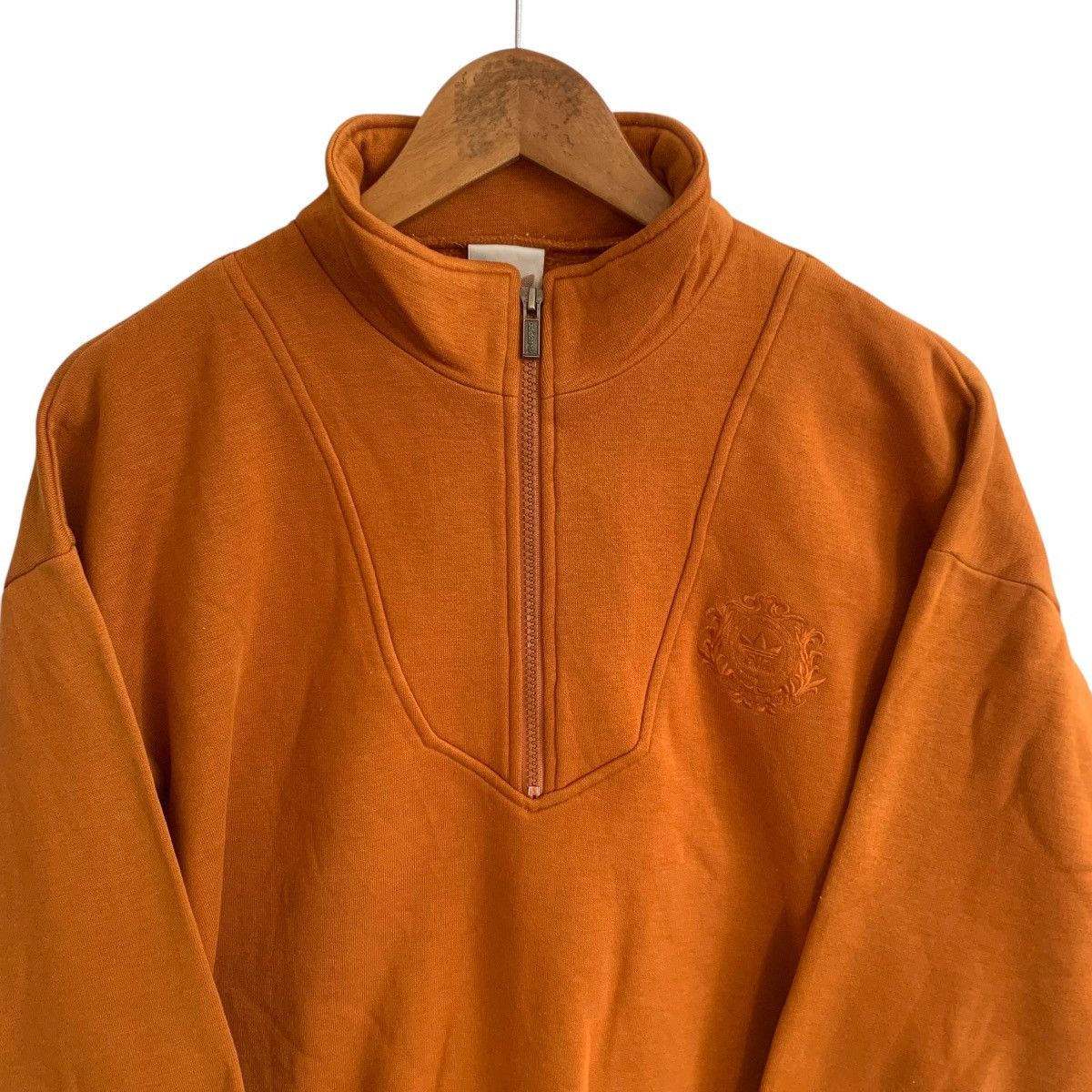 Vintage Adidas Vintage Sweatshirt Brown Large Size US L / EU 52-54 / 3 - 2 Thumbnail