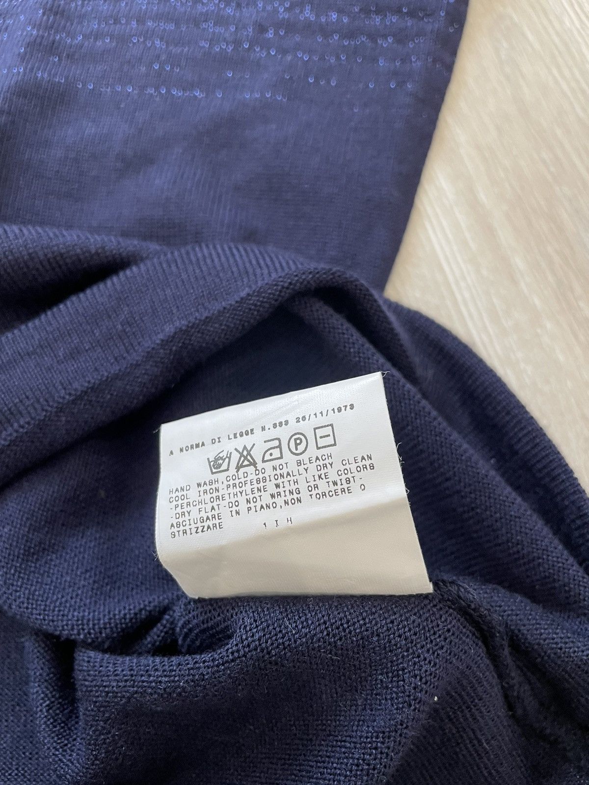 Versace × Versace Jeans Couture × Vintage Versace Jeans Couture vintage sweater Lana Merino Wool Size L / US 10 / IT 46 - 7 Thumbnail