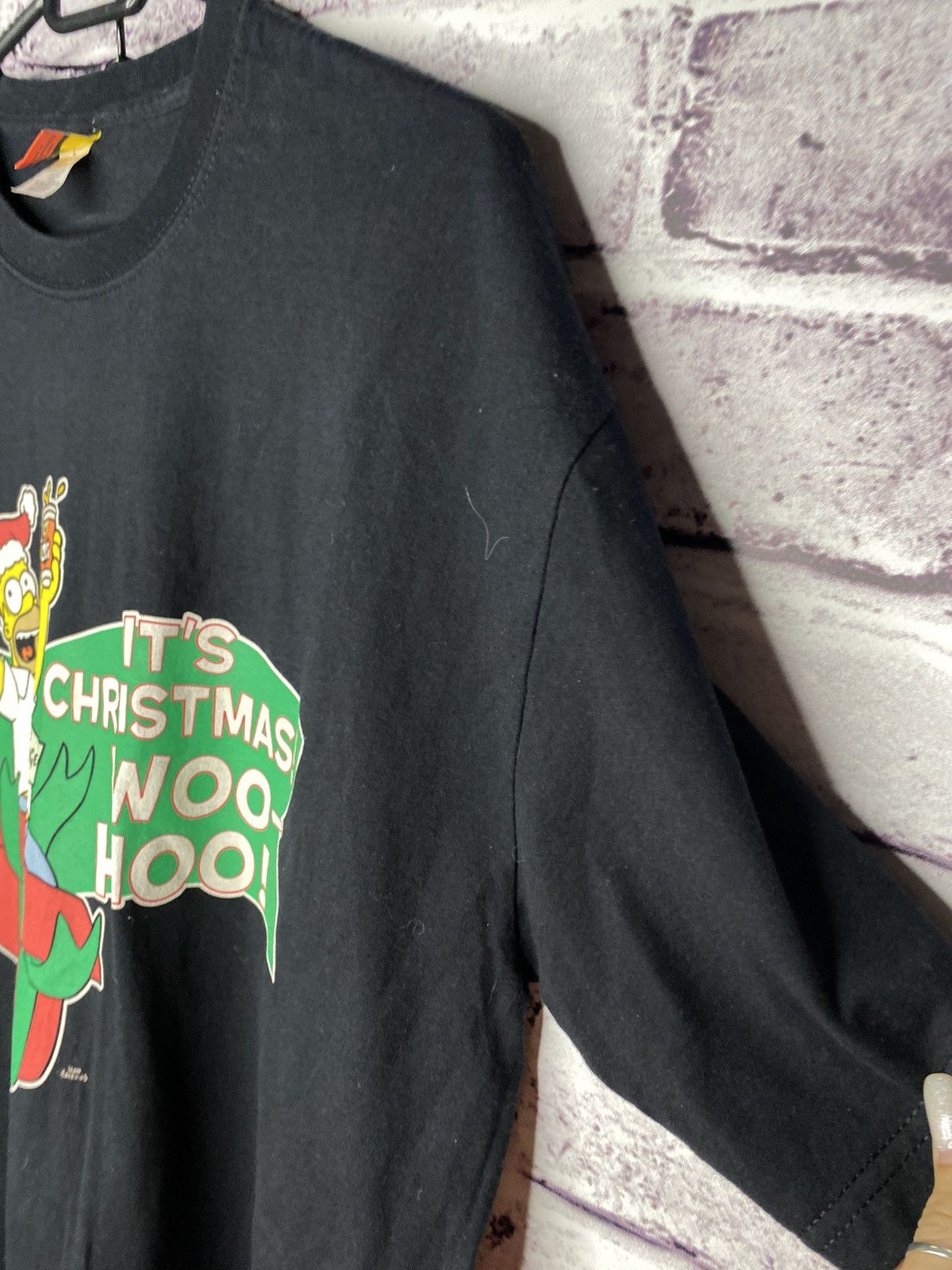 The Simpsons MENS Vintage The Simpson Christmas Overprint Logo Tee Size US L / EU 52-54 / 3 - 2 Thumbnail