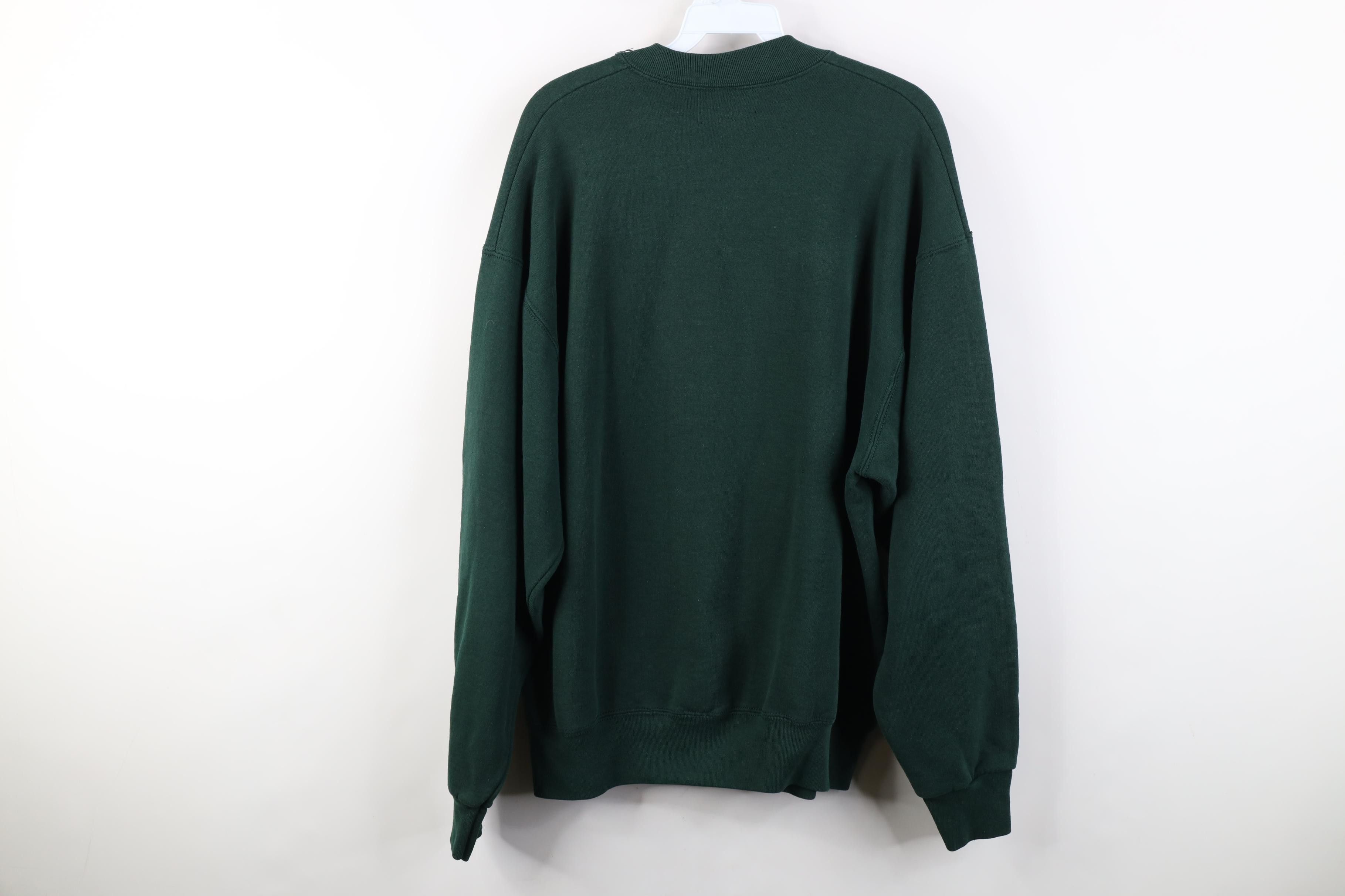 Vintage Vintage 90s Streetwear Heavyweight Crewneck Sweatshirt USA Size US XL / EU 56 / 4 - 10 Thumbnail
