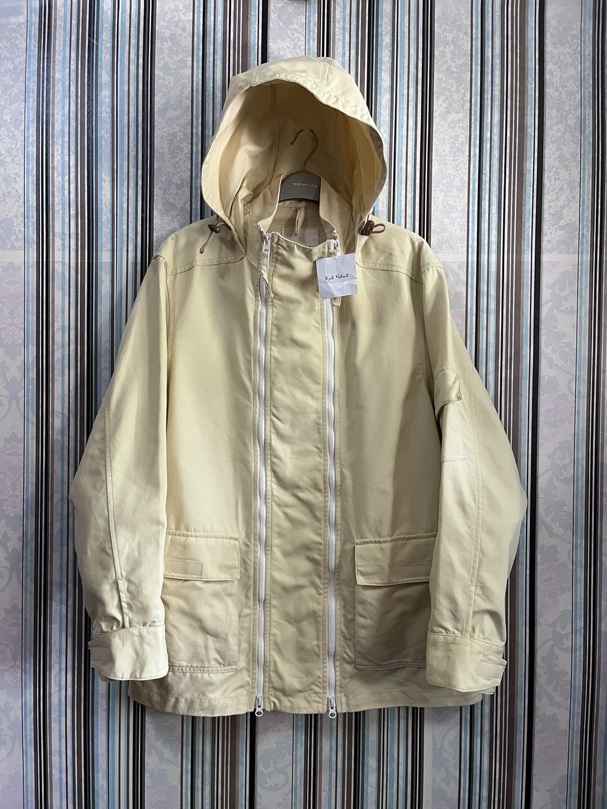 Karl Helmut Drawstring double zip utility apparel nwt #F3 Size US M / EU 48-50 / 2 - 1 Thumbnail