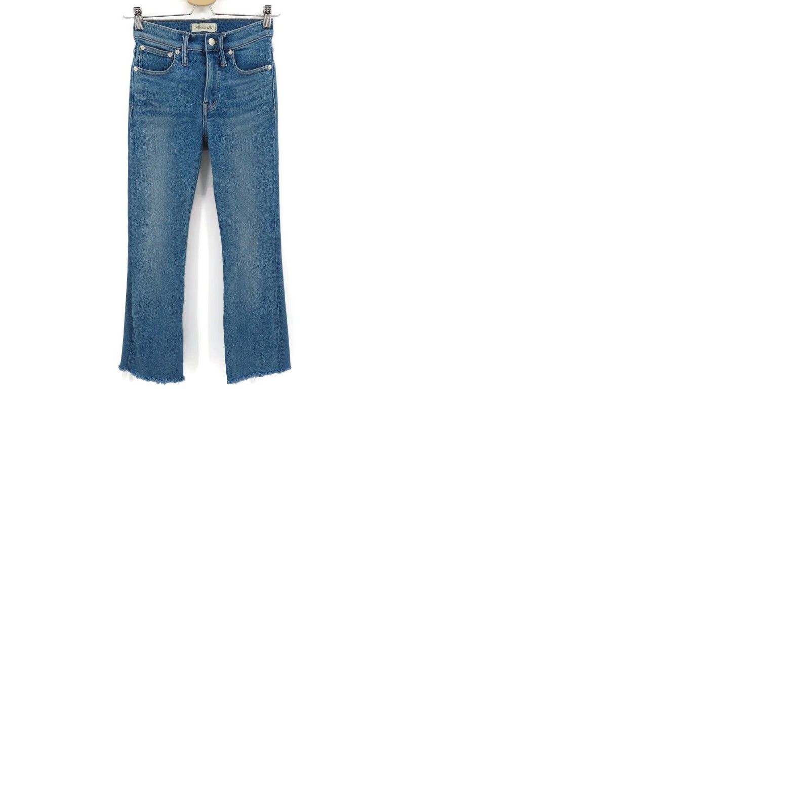 Madewell Madewell Jeans Women Regular 24 Blue Denim Bootcut Cali Demi Boot 5-Pocket Style Bootcutpants Size 42" / US 20 - 9 Thumbnail