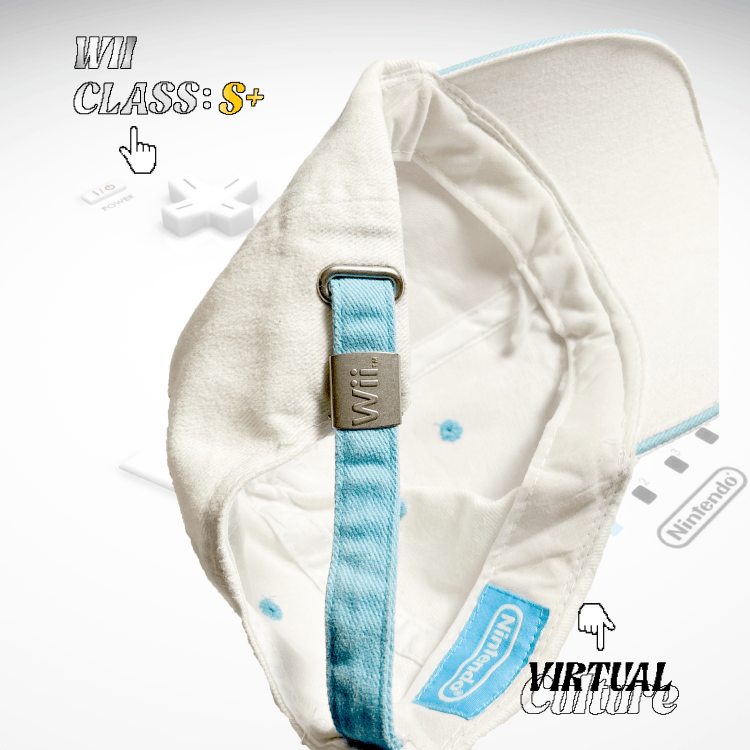 Other Vintage Wii Hat RARE Size ONE SIZE - 3 Thumbnail