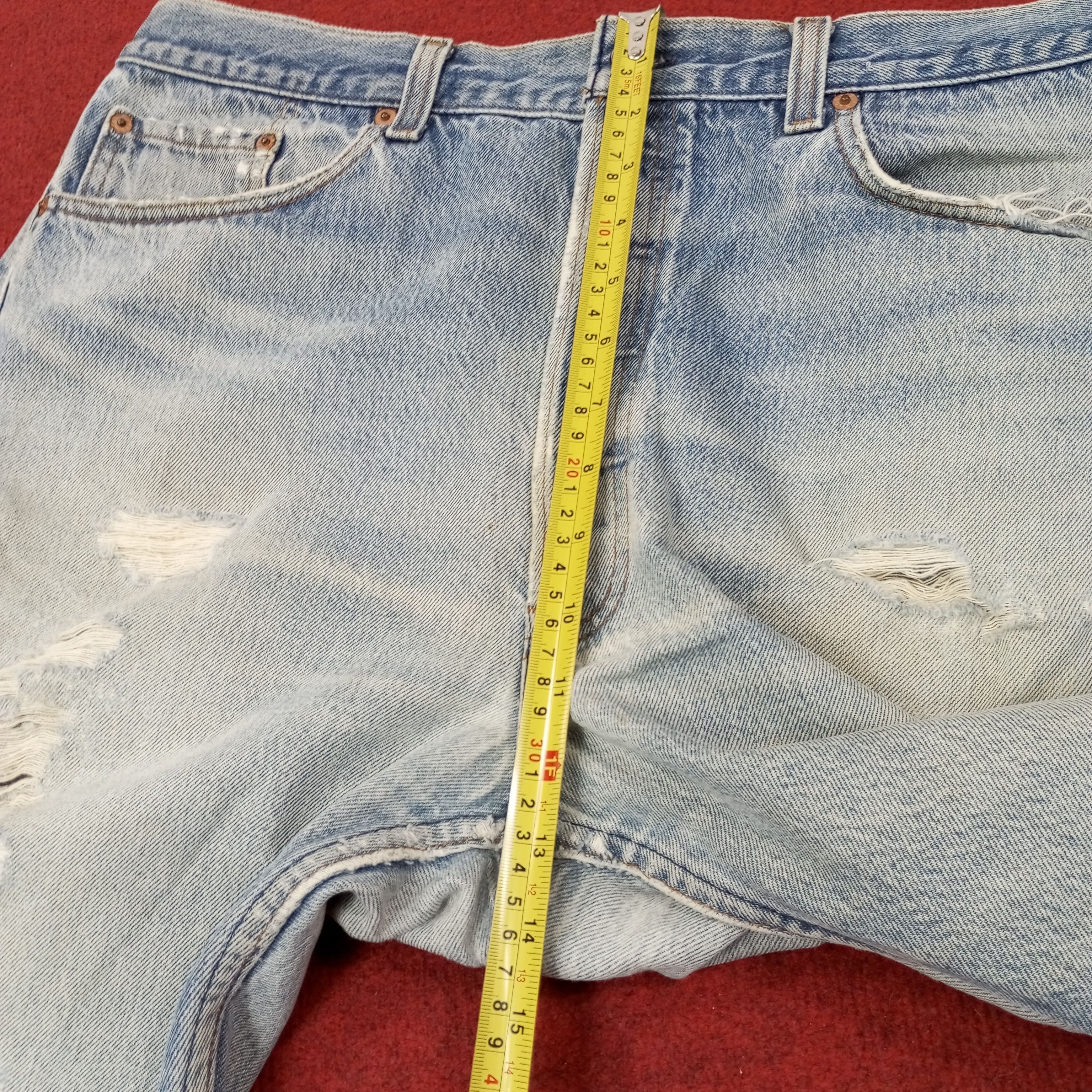 Levi's Levis Made In USA Distressed Jeans c252n11 Size US 36 / EU 52 - 8 Thumbnail