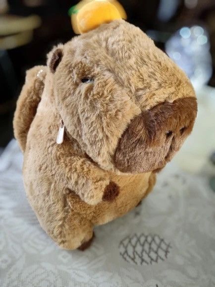 Japanese Brand Capybara Plush Backpack Size ONE SIZE - 10 Thumbnail