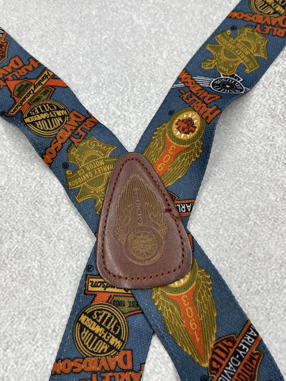 Harley Davidson × Vintage Vintage Harley Davidson Suspender Belt Motorcycle Y2K Size ONE SIZE - 4 Thumbnail