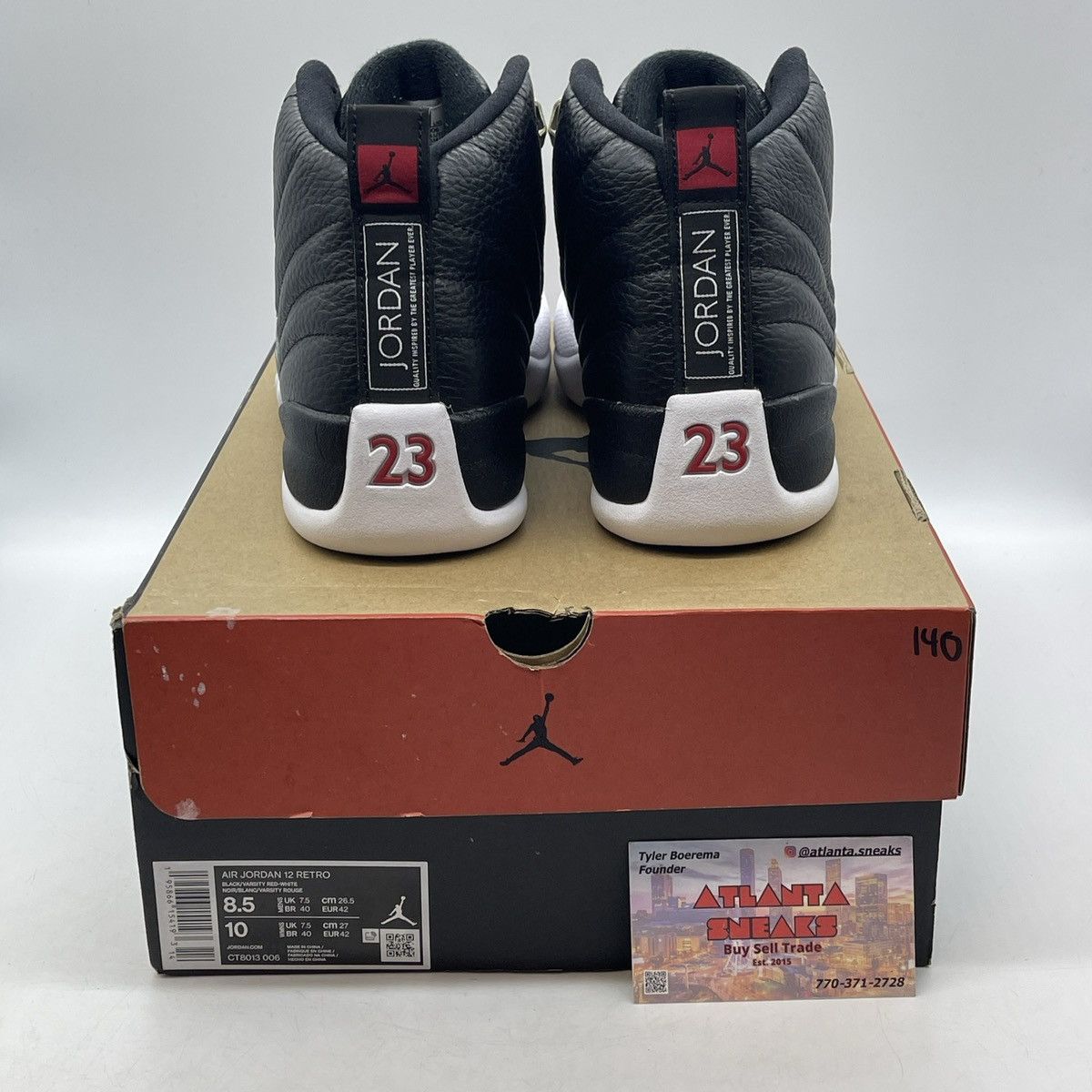 Jordan Brand Air Jordan 12 playoff Size US 8.5 / EU 41-42 - 3 Thumbnail