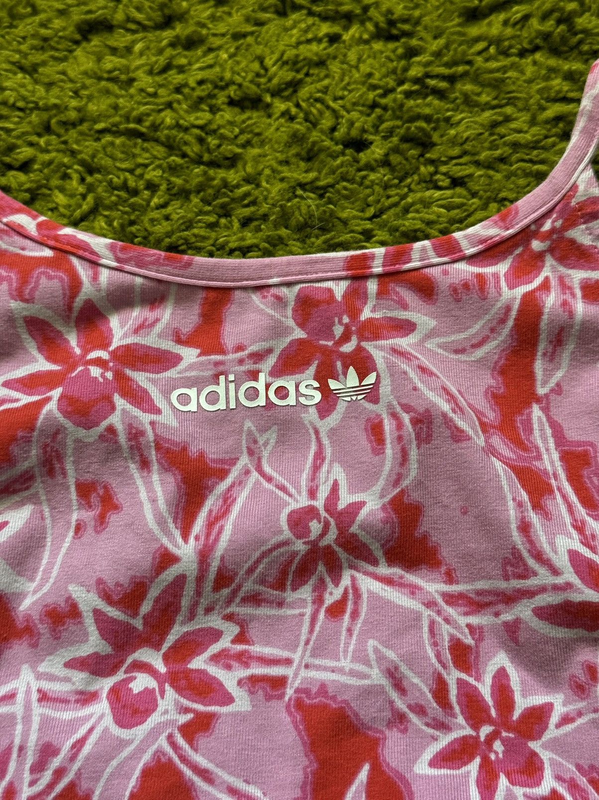 Adidas × Designer Adidas floral pattern dress Size M / US 6-8 / IT 42-44 - 3 Thumbnail