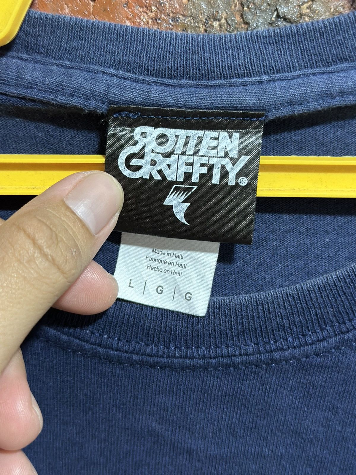 Japanese Brand × Vintage Vintage Rotten Graffty Faded Tee Size US L / EU 52-54 / 3 - 4 Thumbnail