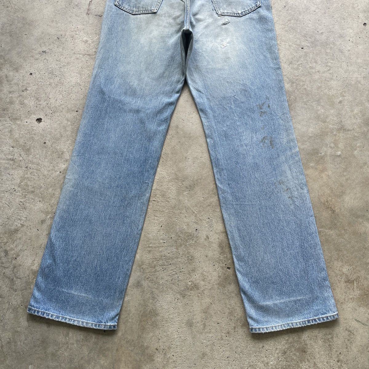 Japanese Brand × Jean W33 Vintage Japan Brand Faded Denim Distressed Pants Jeans Size US 33 - 11 Thumbnail