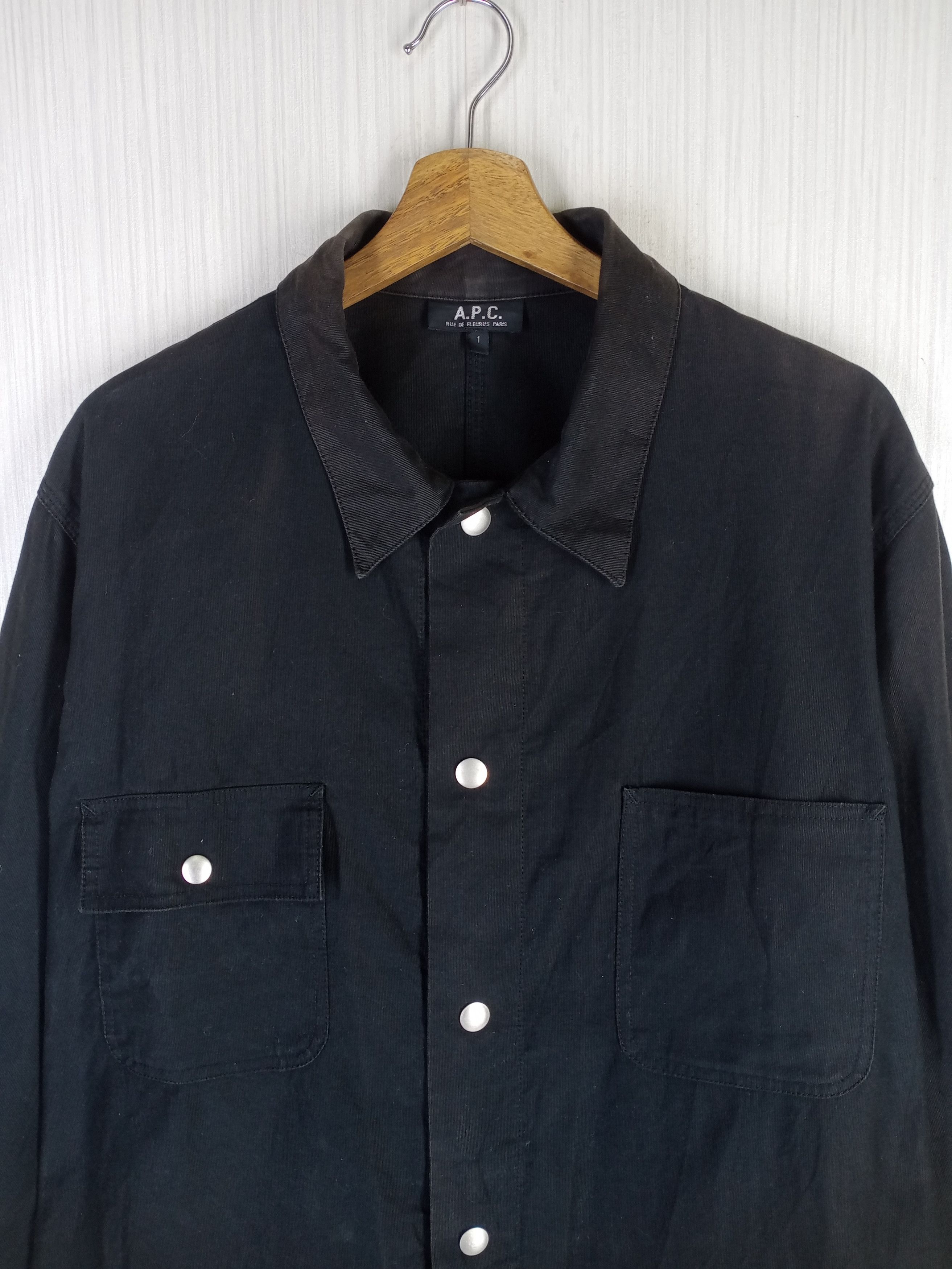 A.P.C. Rare Vintage A.P.C French Work Chore Jacket Size US L / EU 52-54 / 3 - 2 Thumbnail