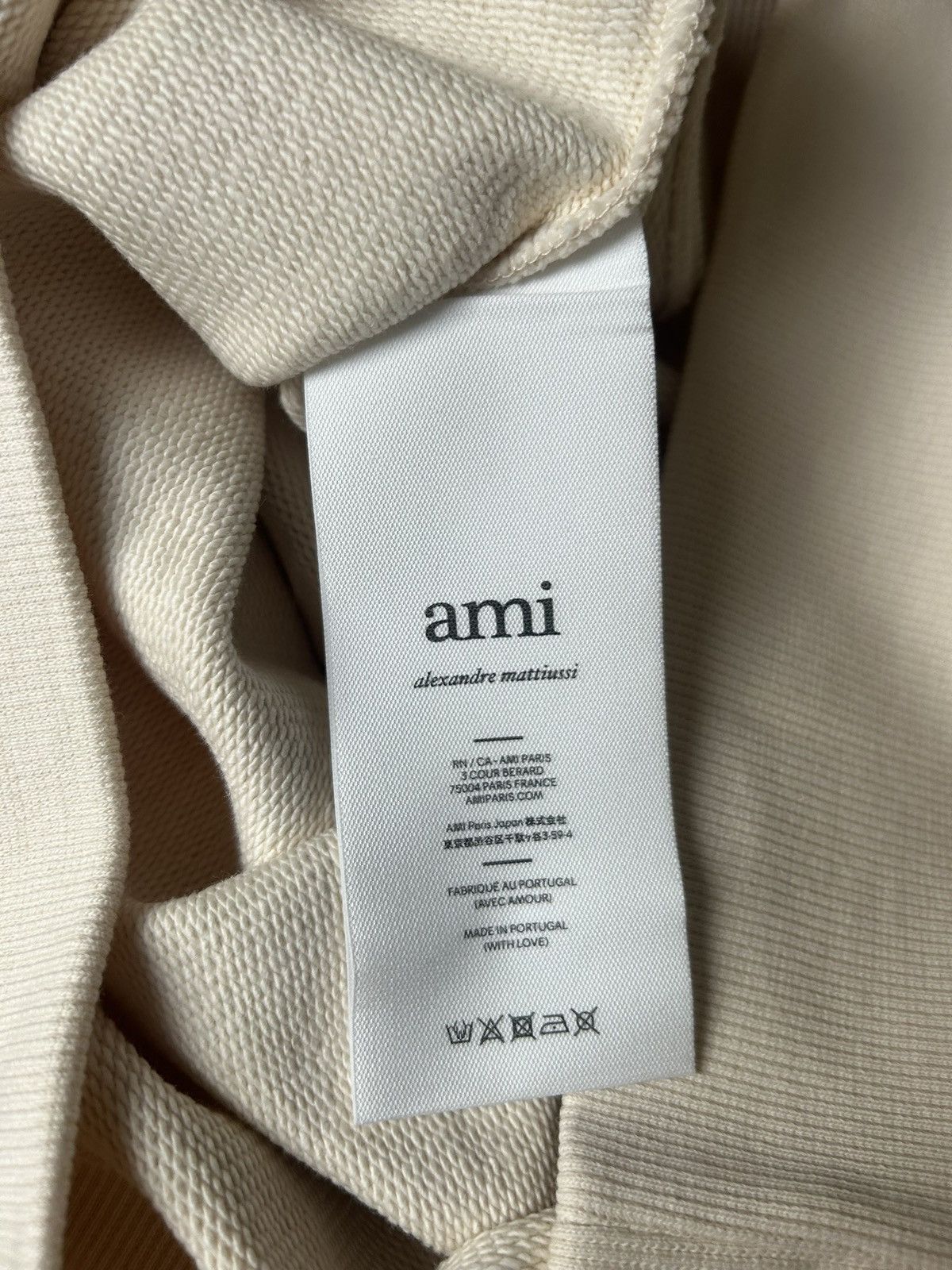 AMI Sweat Blanc Ami Paris x Andrew Bush Size US M / EU 48-50 / 2 - 7 Thumbnail