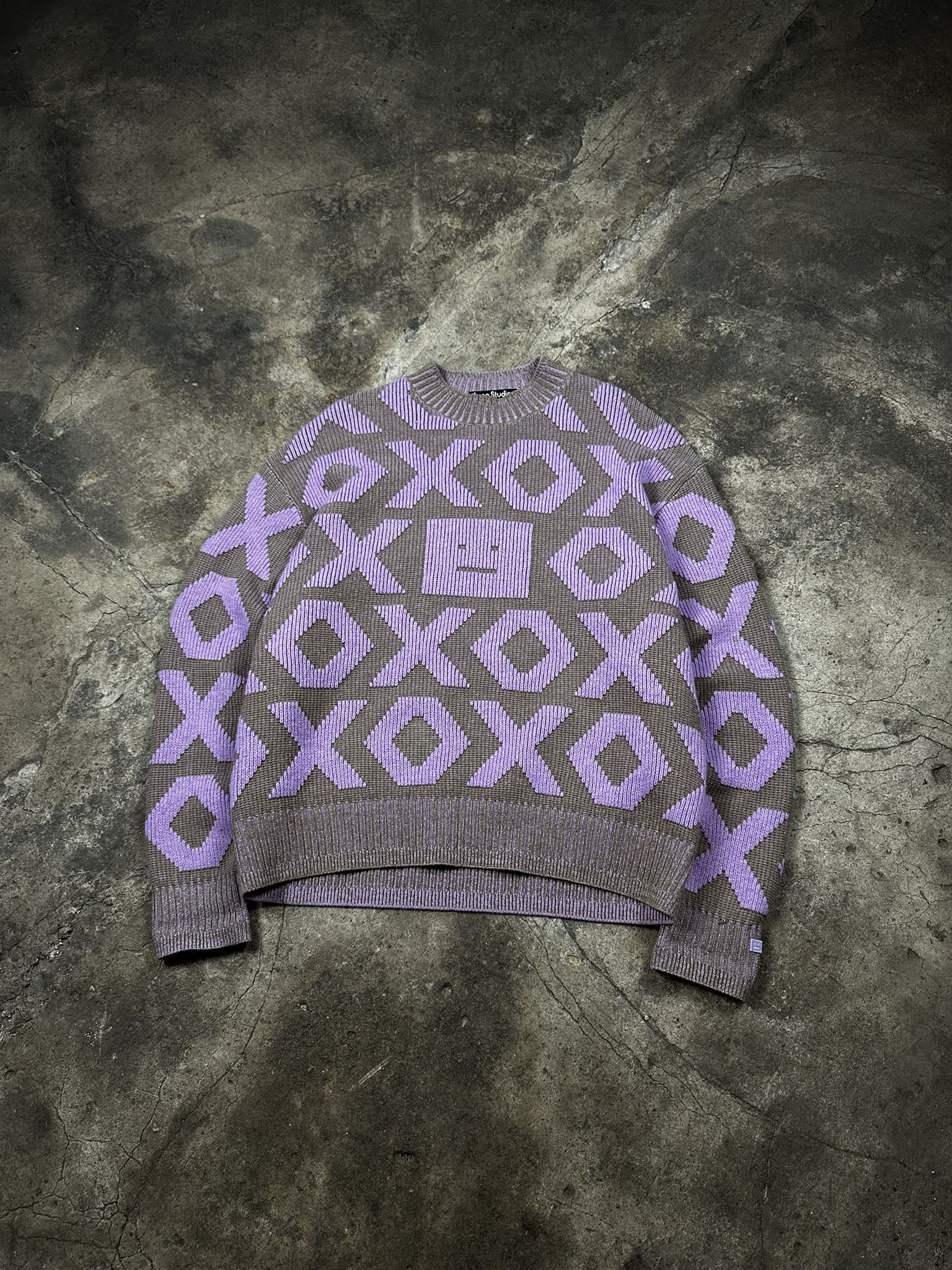 Acne Studios Rare Acne Studios XOXO Wool Knit Sweater Size US M / EU 48-50 / 2 - 1 Thumbnail