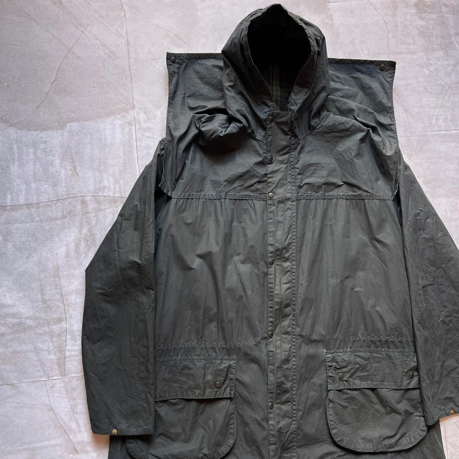 Barbour vintage Barbour Durham waxed parka jacket coat wax Bedale Size US XL / EU 56 / 4 - 2 Thumbnail