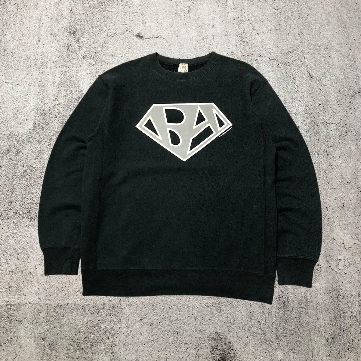 Bape 🇯🇵 1990s Vintage A Bathing Ape Bape Superman BA Logo Crewneck Size US L / EU 52-54 / 3 - 1 Thumbnail
