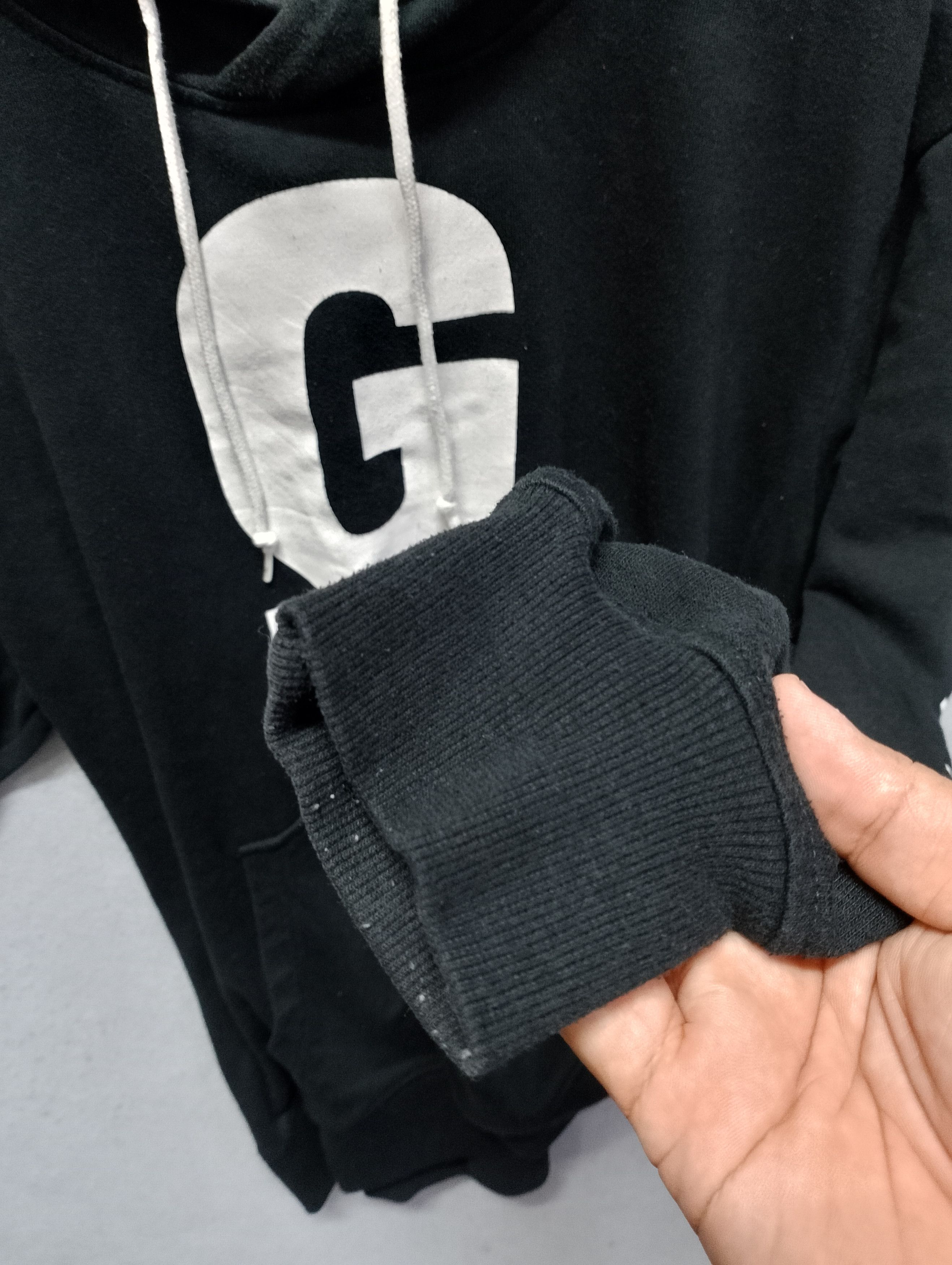 Japanese Brand GGD Edition Hoodie Japanese Streetwear Black Pullover Hoodie Size US L / EU 52-54 / 3 - 8 Thumbnail