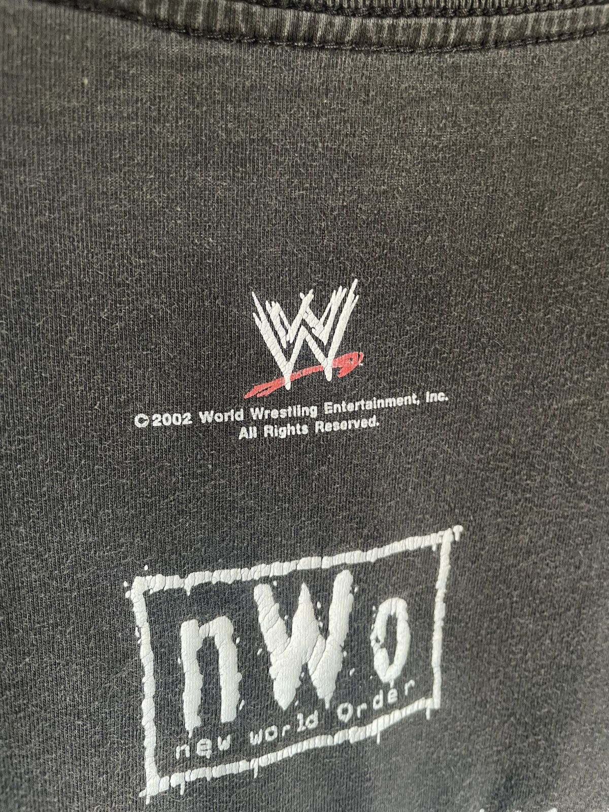 WWE Vintage 2002 WWE NWO 4 Life Promo Tee Size US L / EU 52-54 / 3 - 3 Thumbnail