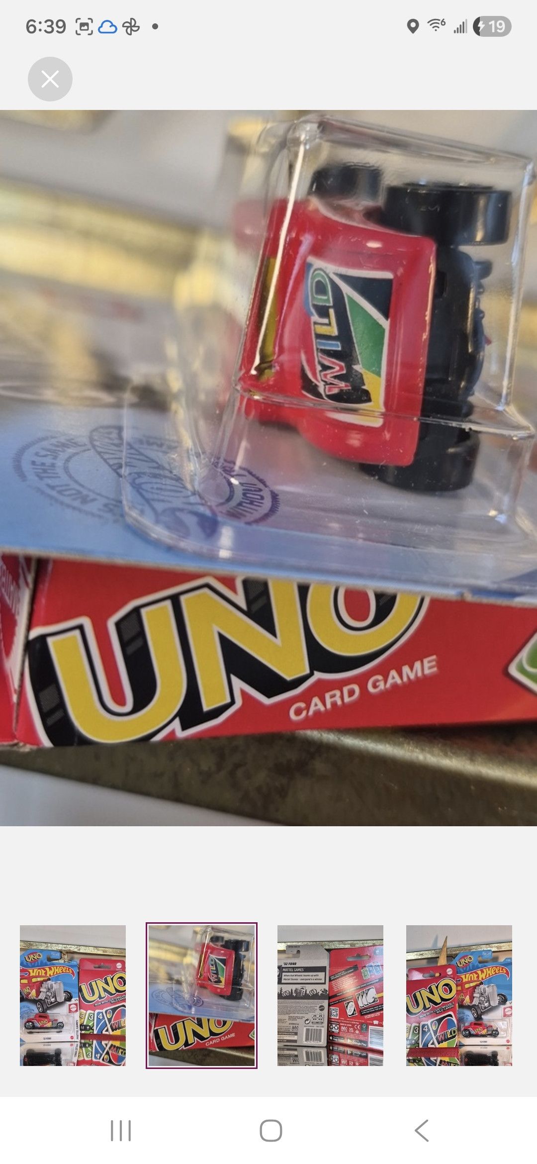 Other UNO Card & UNO Hot Wheels '32 Ford Toy Car Collectible Size ONE SIZE - 2 Thumbnail