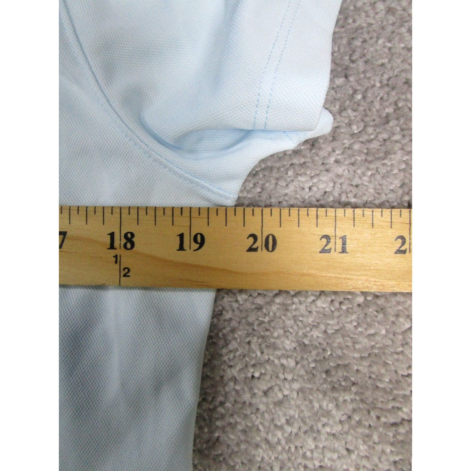 Nike Womens Nike Polo Shirt Large Blue Golf Size L / US 10 / IT 46 - 7 Thumbnail