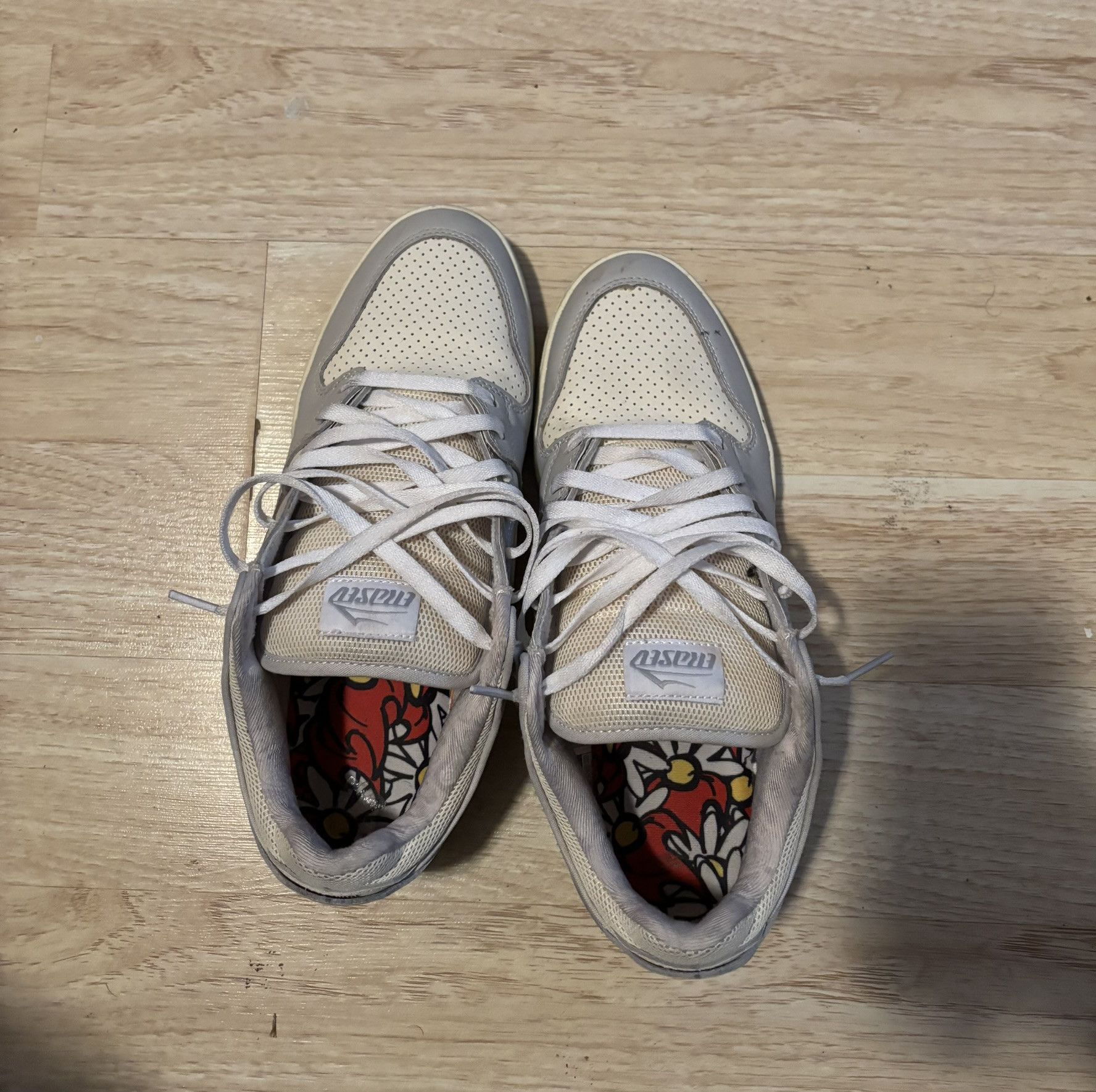 Lakai LAKAI x Erased Project Telford Low Silver White Size 11.5 Size US 11.5 / EU 44-45 - 3 Thumbnail
