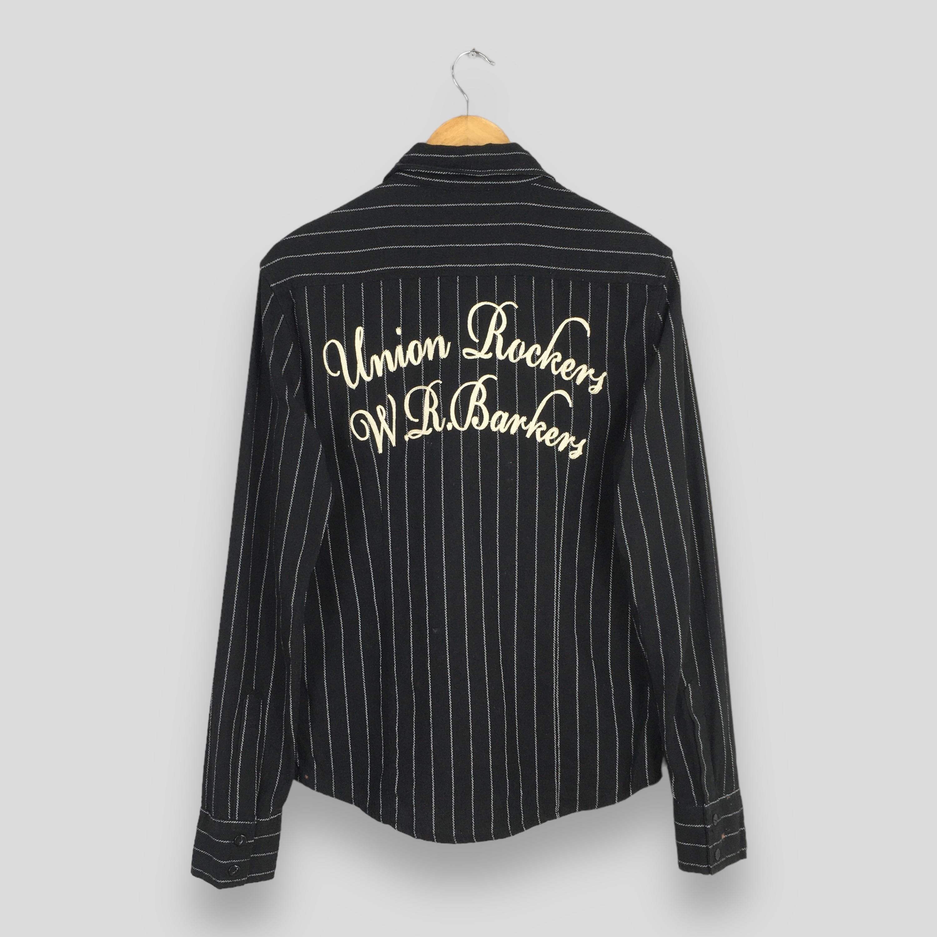 A&G Rock × Flannel Vintage Luv Maison Black Wabash Stripes Shirt Small Size US S / EU 44-46 / 1 - 8 Thumbnail