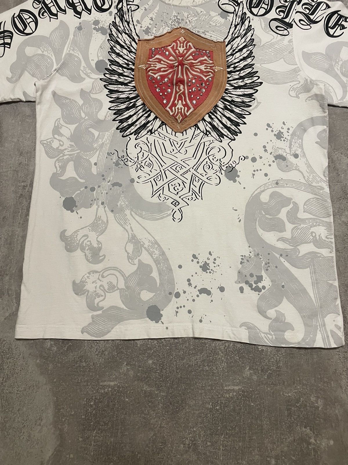 Southpole Vintage South Pole All Ower Print Rap T-Shirt 90s Size US XL / EU 56 / 4 - 3 Thumbnail