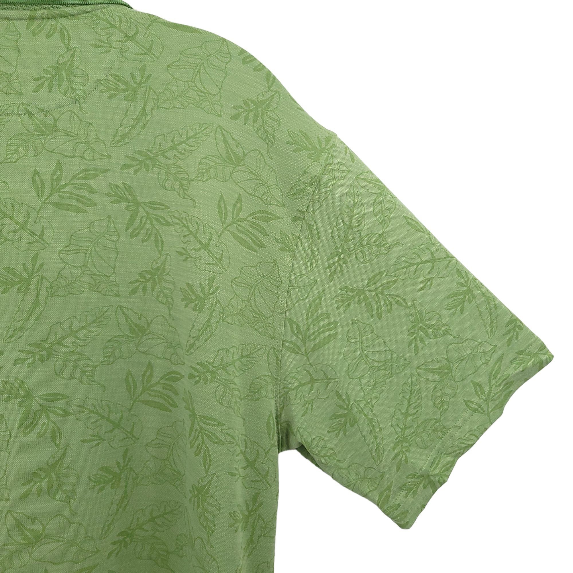 Cabelas Cabelas Polo Shirt Mens L Sage Green Floral Leaf Size US L / EU 52-54 / 3 - 10 Thumbnail