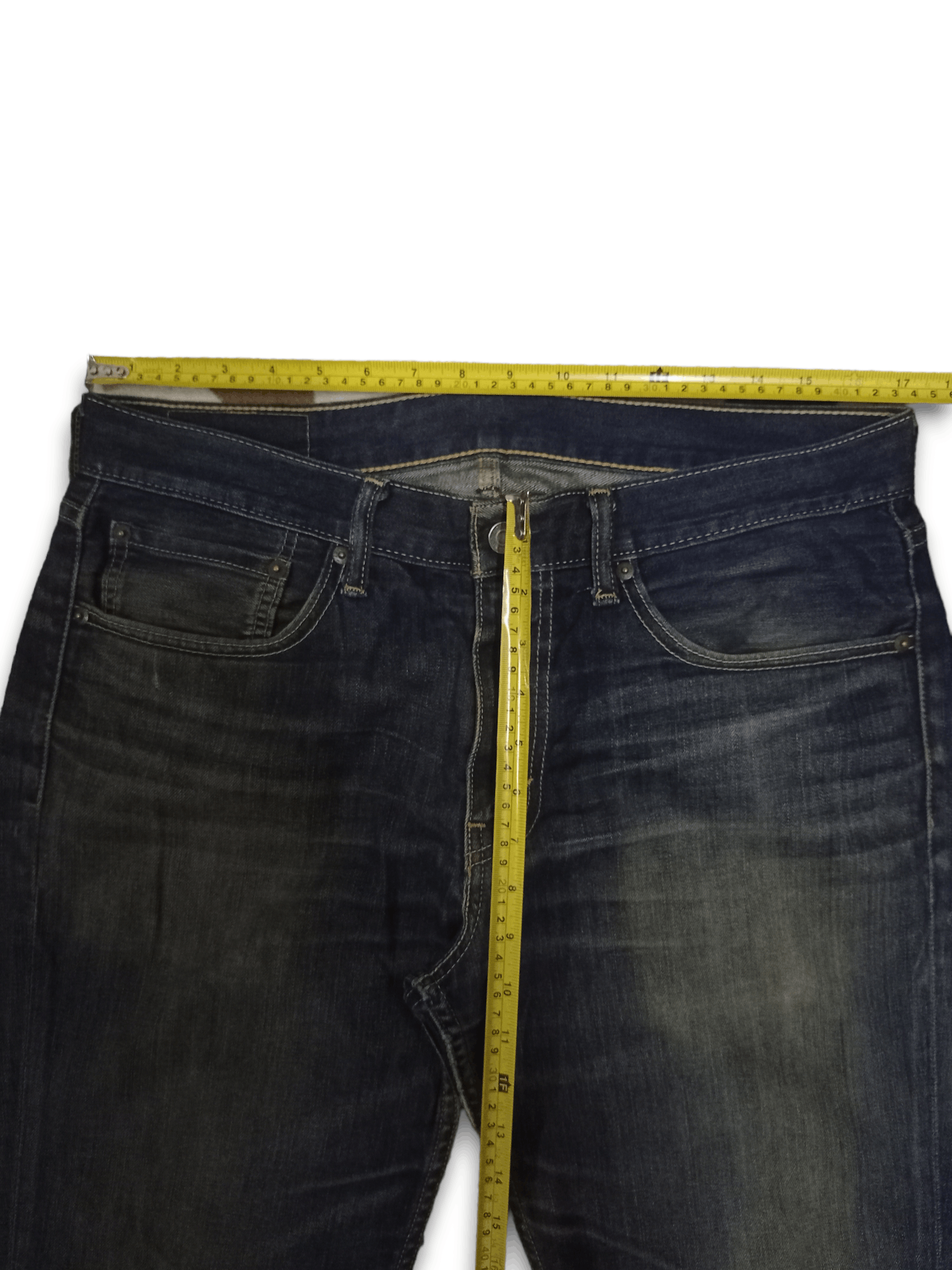 Levi's × Levi's Vintage Clothing Vintage Levis 511 Mud Wash Distressed Jeans Size US 34 / EU 50 - 8 Thumbnail