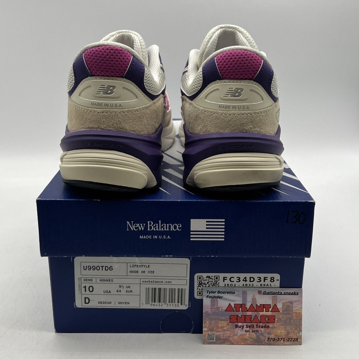 New Balance Teddy Santis x 990v6 macadamia nut magenta Size US 10 / EU 43 - 3 Thumbnail