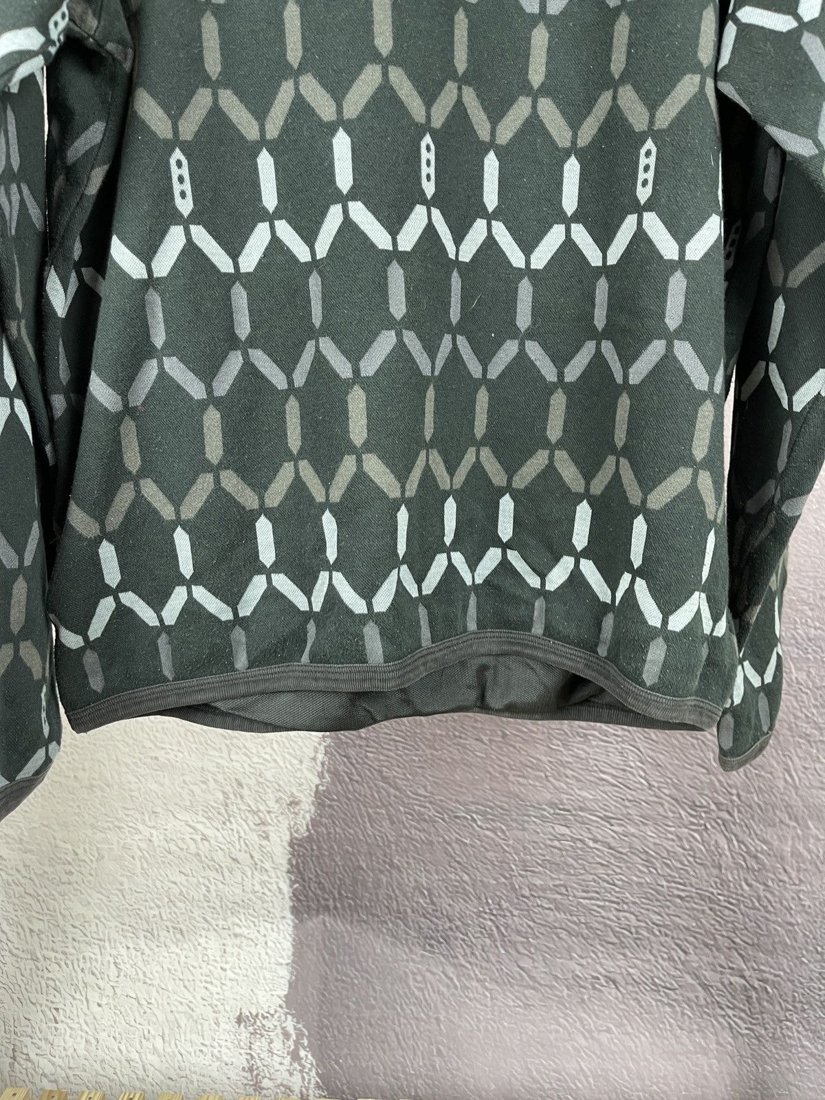 Maharishi Maharishi x Hardy Blechman geometrical pattern sweatshirt Size US XL / EU 56 / 4 - 11 Thumbnail