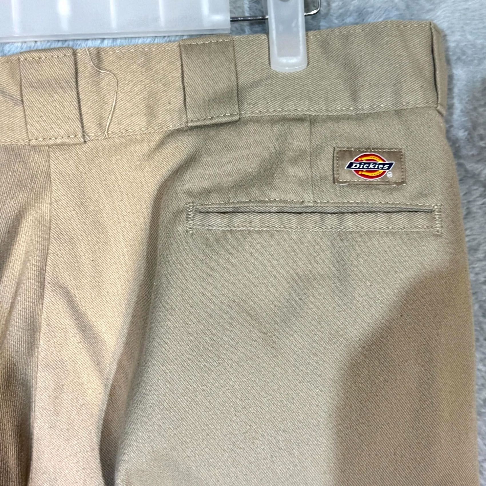 Dickies Dickies 874 Men’s Work Pants Beige Original Fit Flat Front Zip Fly Pants Mens 38 x 32 Flat Front Beige Dickies 874 Size US 38 / EU 54 - 7 Thumbnail