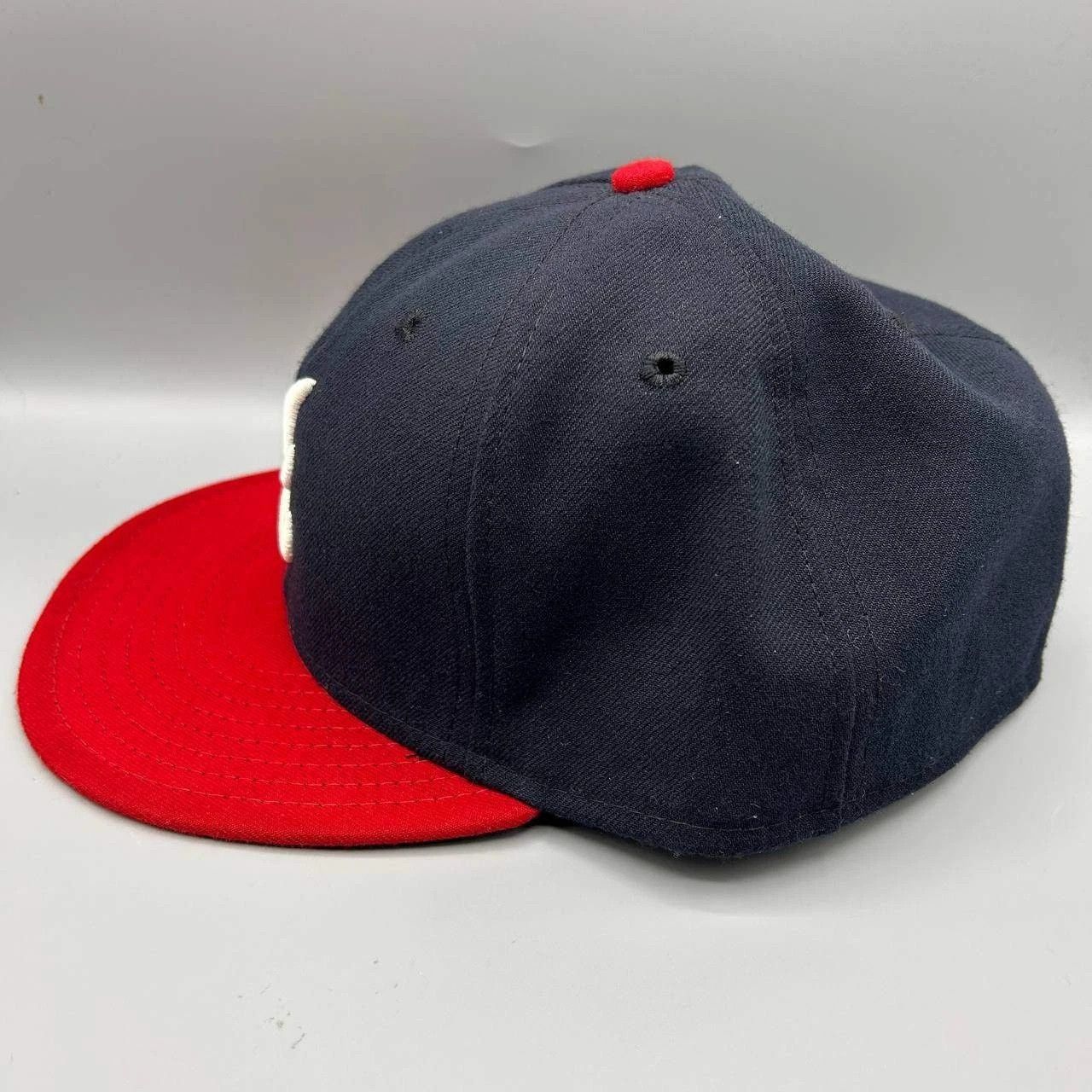 New Era Atlanta Braves Hat 8 Embroidered MLB 59Fifty New Era Fitted Size ONE SIZE - 3 Thumbnail
