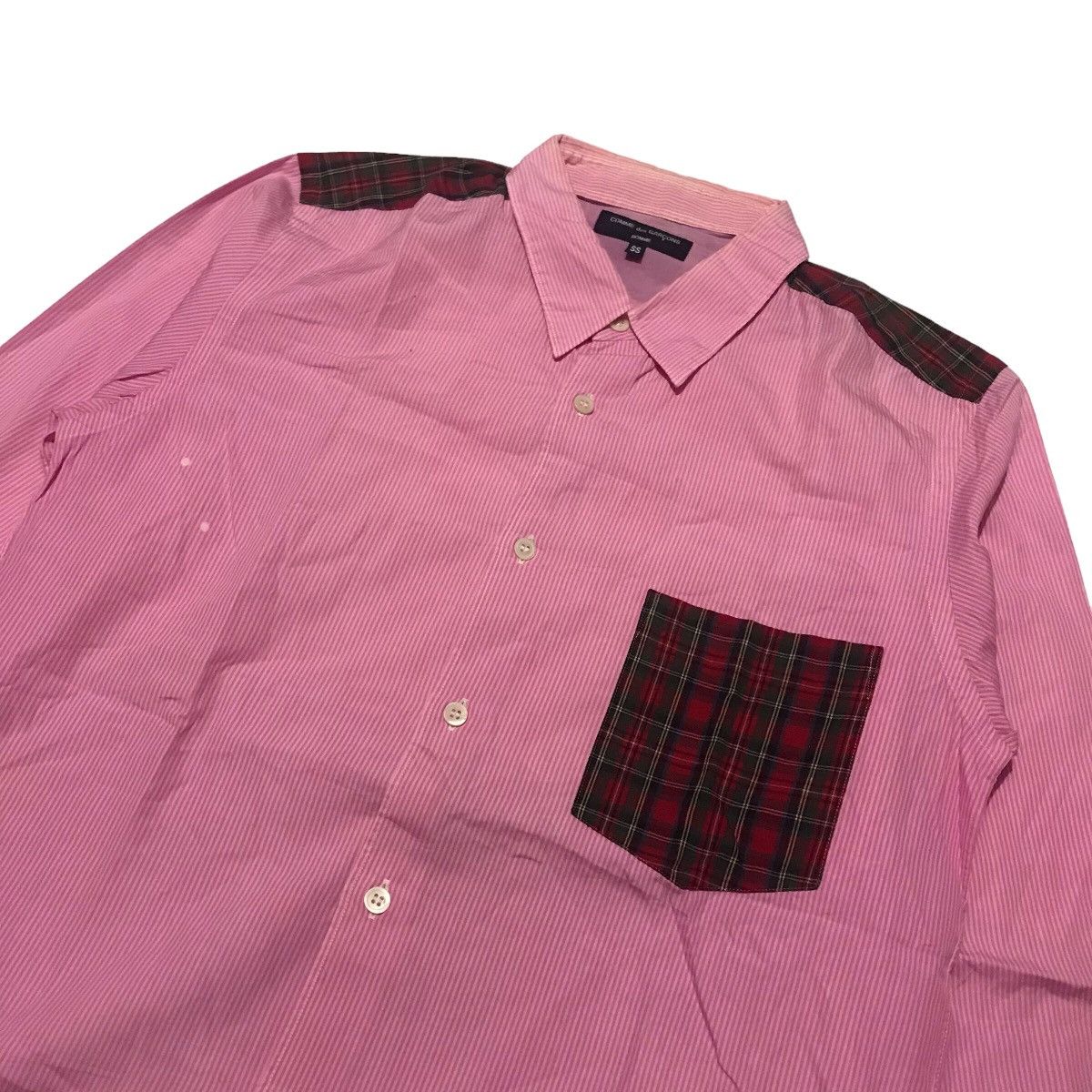 Comme des Garcons × Comme des Garcons Homme Plus × Comme des Garcons SHIRT Comme des Garcons Button Plaid Shirt Size US M / EU 48-50 / 2 - 2 Thumbnail