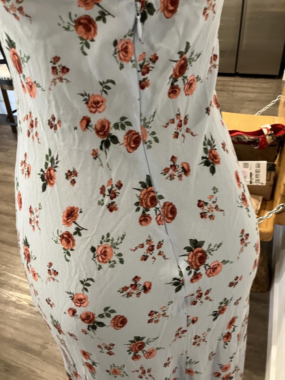 Other NWT Floral Print Midi Dress with Puff Sleeves Size S / US 4 / IT 40 - 6 Thumbnail