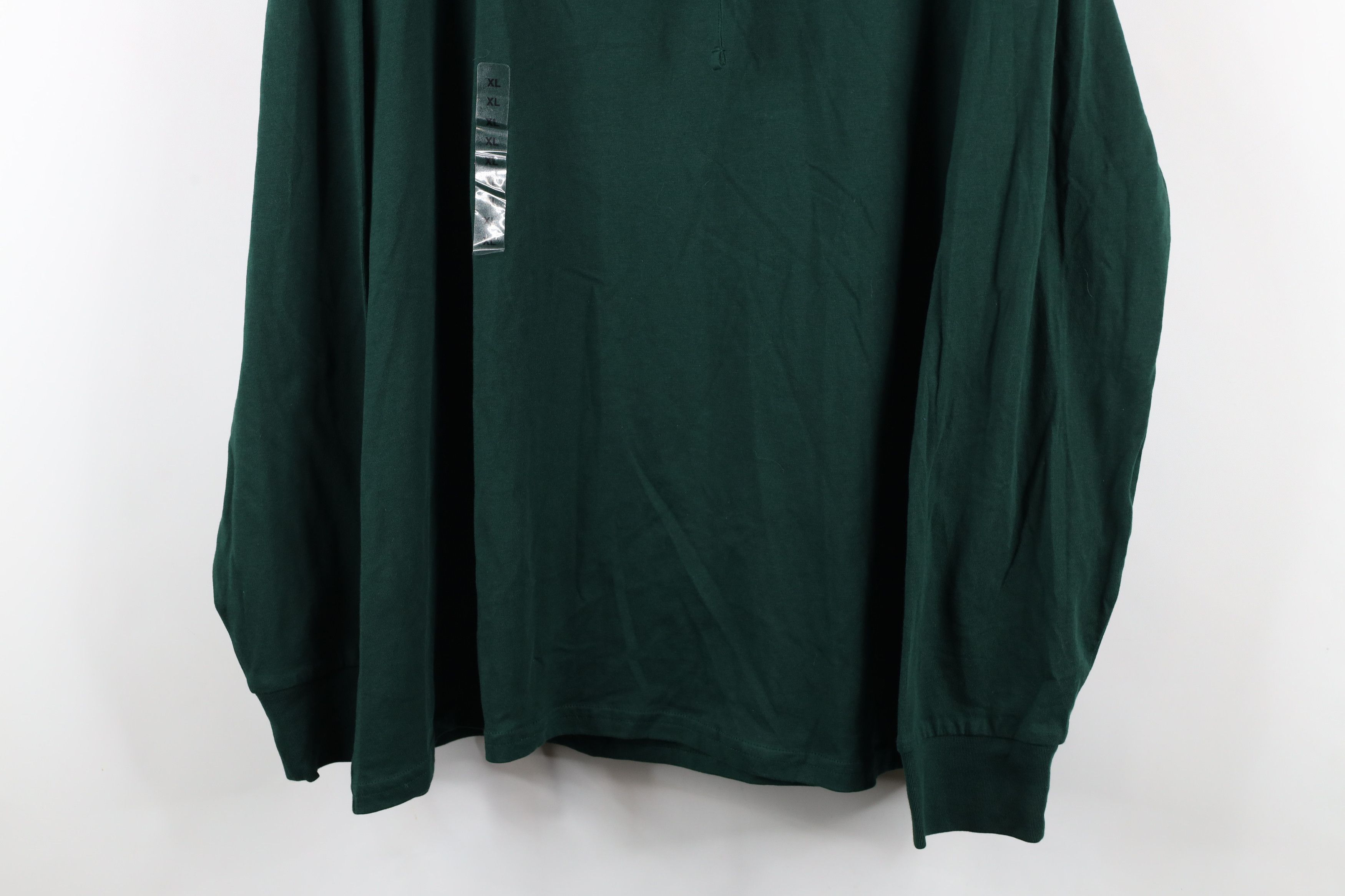 Ralph Lauren × Vintage New Ralph Lauren Long Sleeve Hoodie Hooded T-Shirt Green Size US XL / EU 56 / 4 - 3 Thumbnail