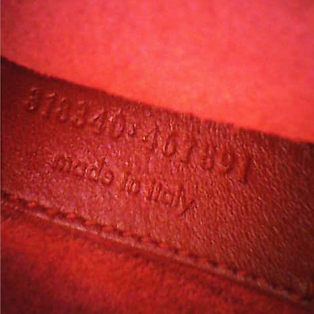 Yves Saint Laurent Yves Saint Laurent Red Calfskin Leather Tote Bag Size ONE SIZE - 8 Thumbnail