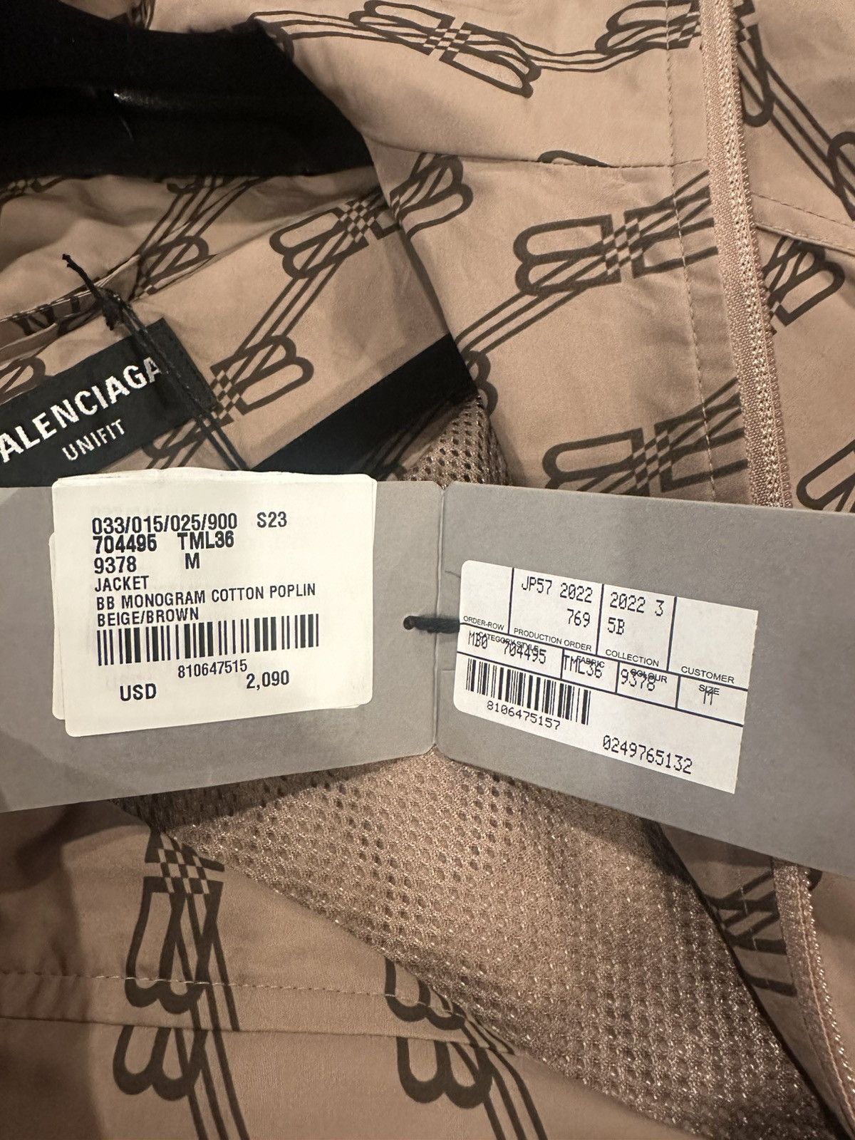 Balenciaga Balenciaga BB Monogram Jacket Size US M / EU 48-50 / 2 - 6 Thumbnail