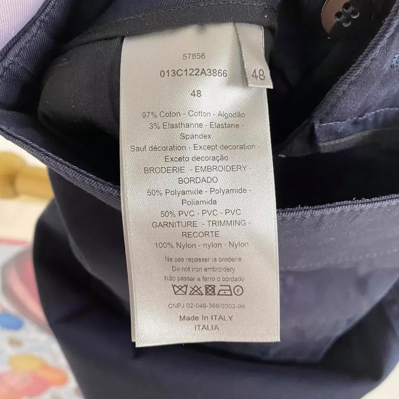 Dior Dior Dark blue casual pants Size US 32 / EU 48 - 7 Thumbnail