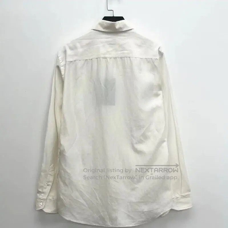 Fendi Fendi White Cotton Embroidered Long Shirt . Size S / US 4 / IT 40 - 2 Thumbnail