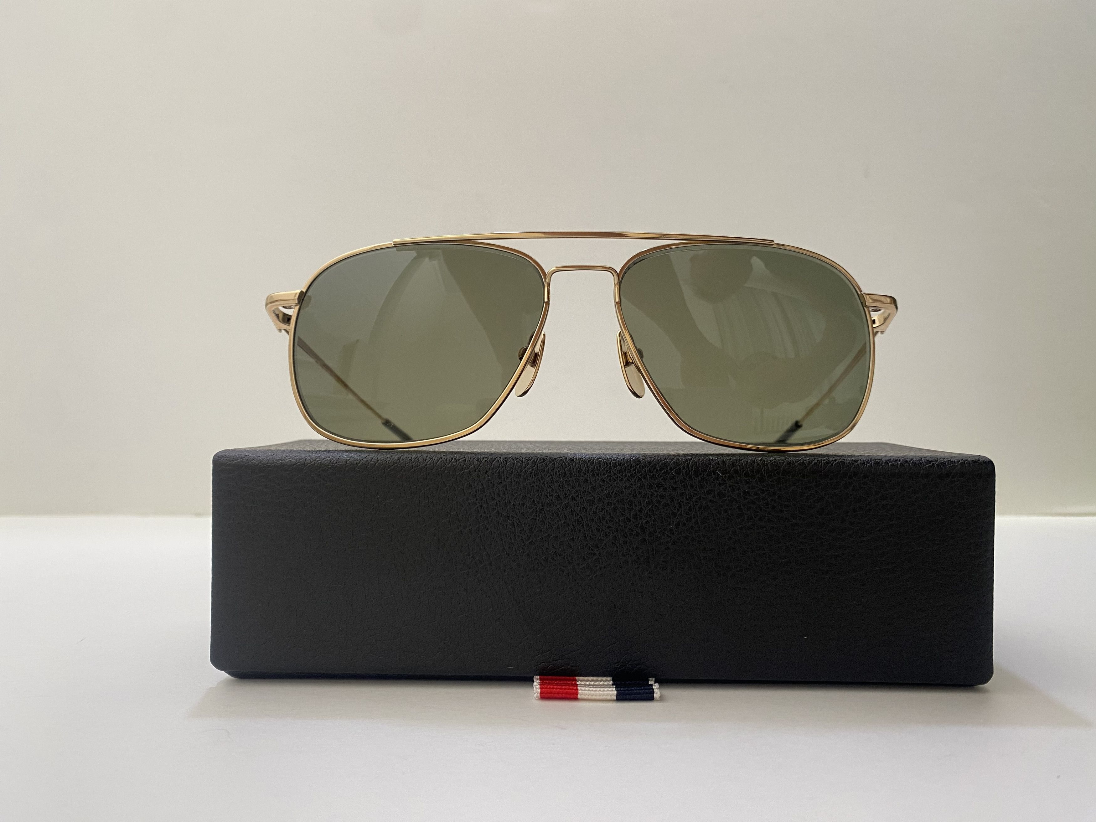 Thom Browne Aviator Style Sunglasses Size ONE SIZE - 1 Thumbnail