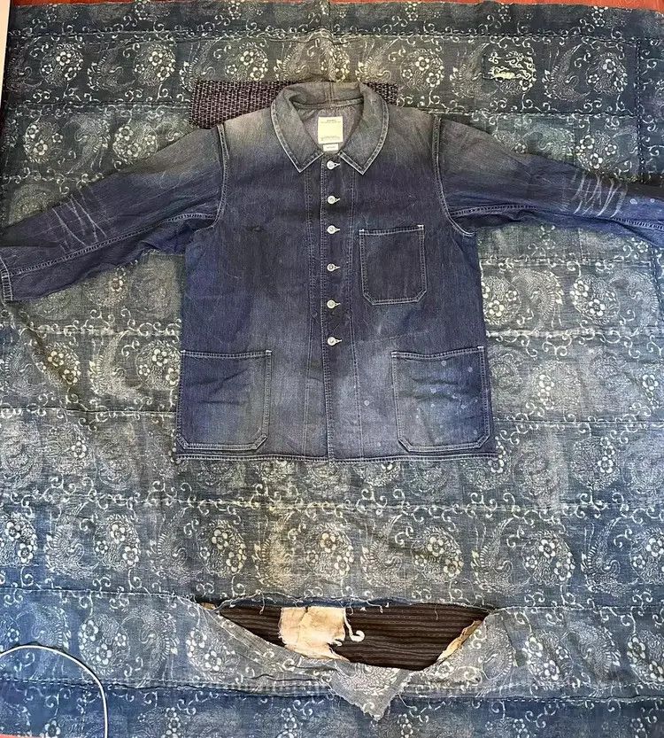 visvim BUCKY COVERALL DRY DENIM