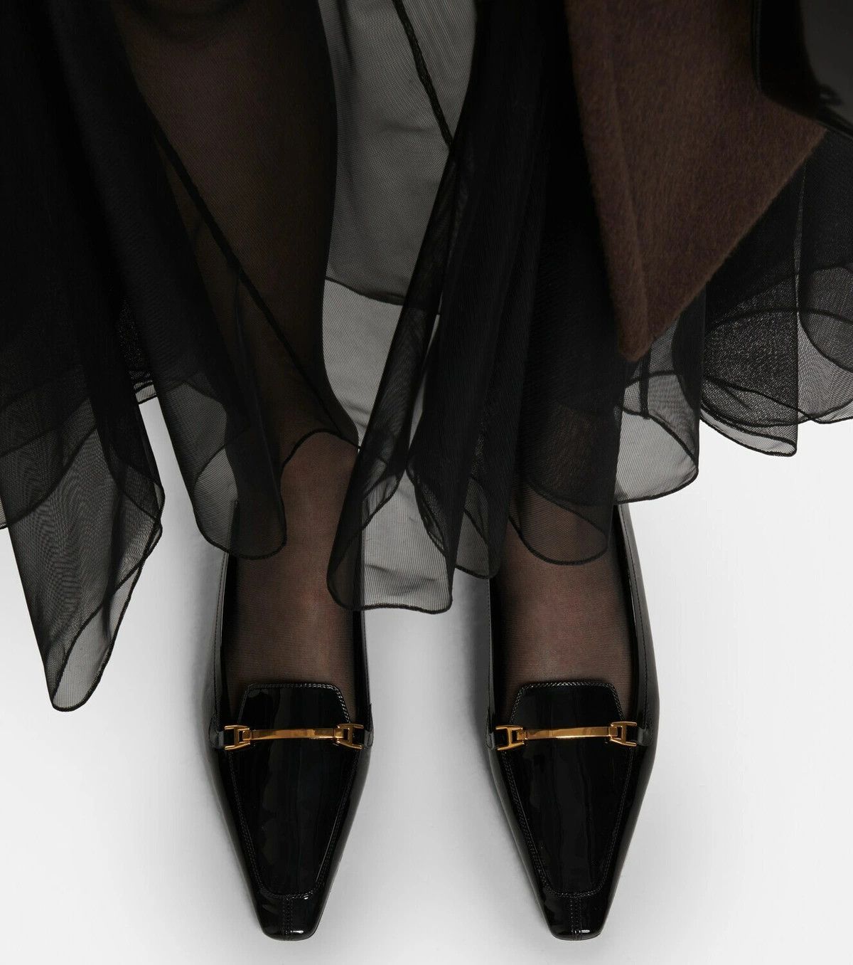 Saint Laurent Paris o1bcso1str1224 Chris Loafer In Patent Leather in Black Size US 7 / IT 37 - 5 Thumbnail
