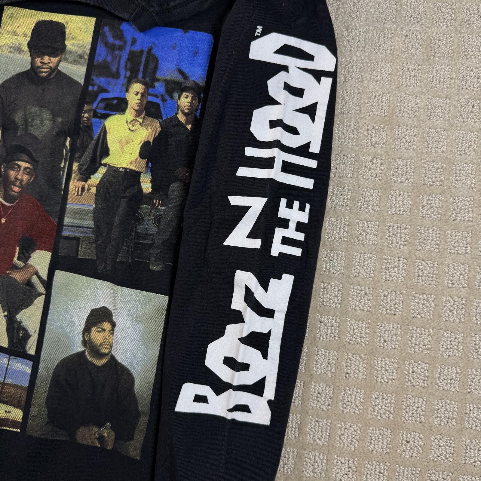Other Vintage Boyz N The Hood Long Sleeve Shirt Black Small Size US S / EU 44-46 / 1 - 3 Thumbnail